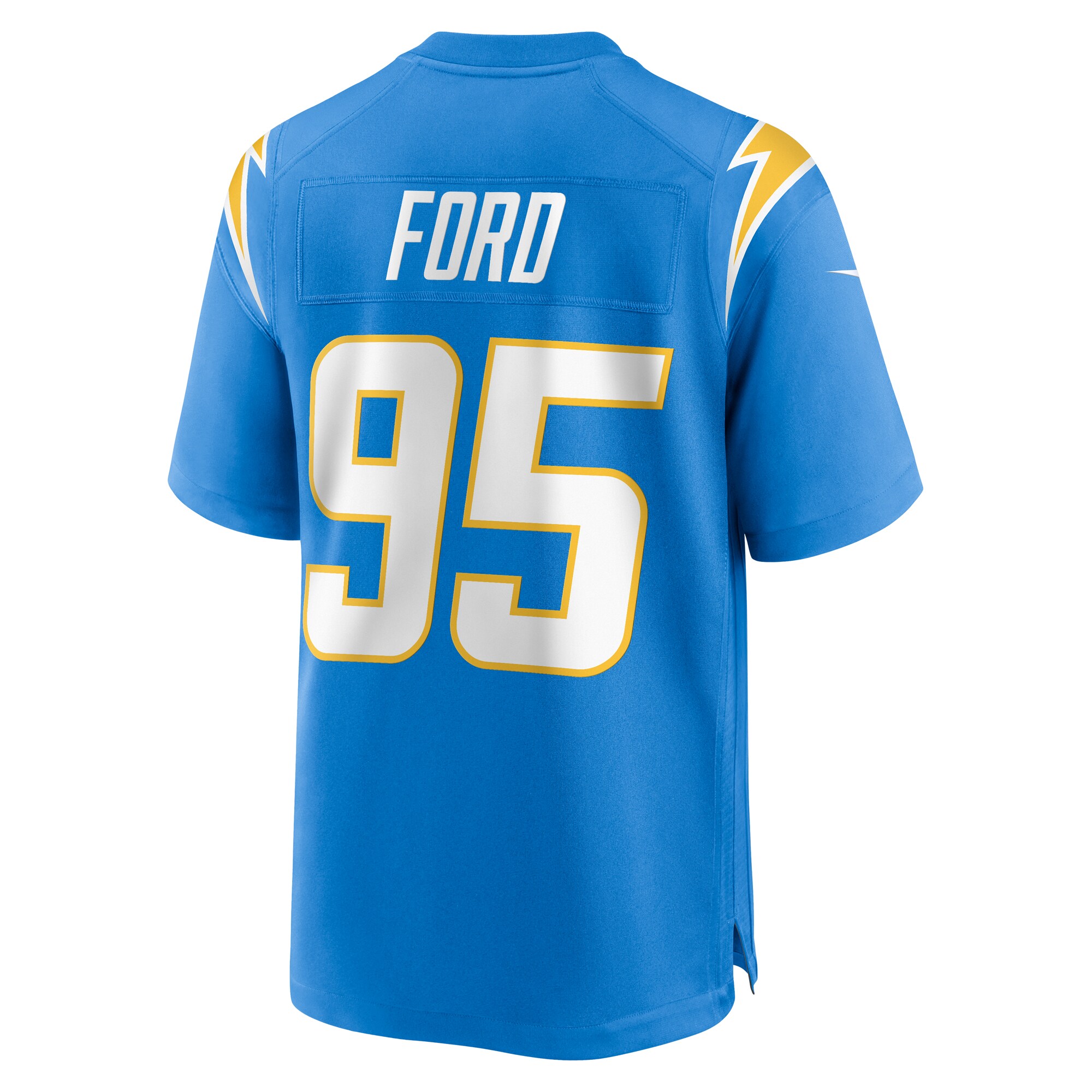Poona Ford Los Angeles Chargers  Game Jersey -  Powder Blue