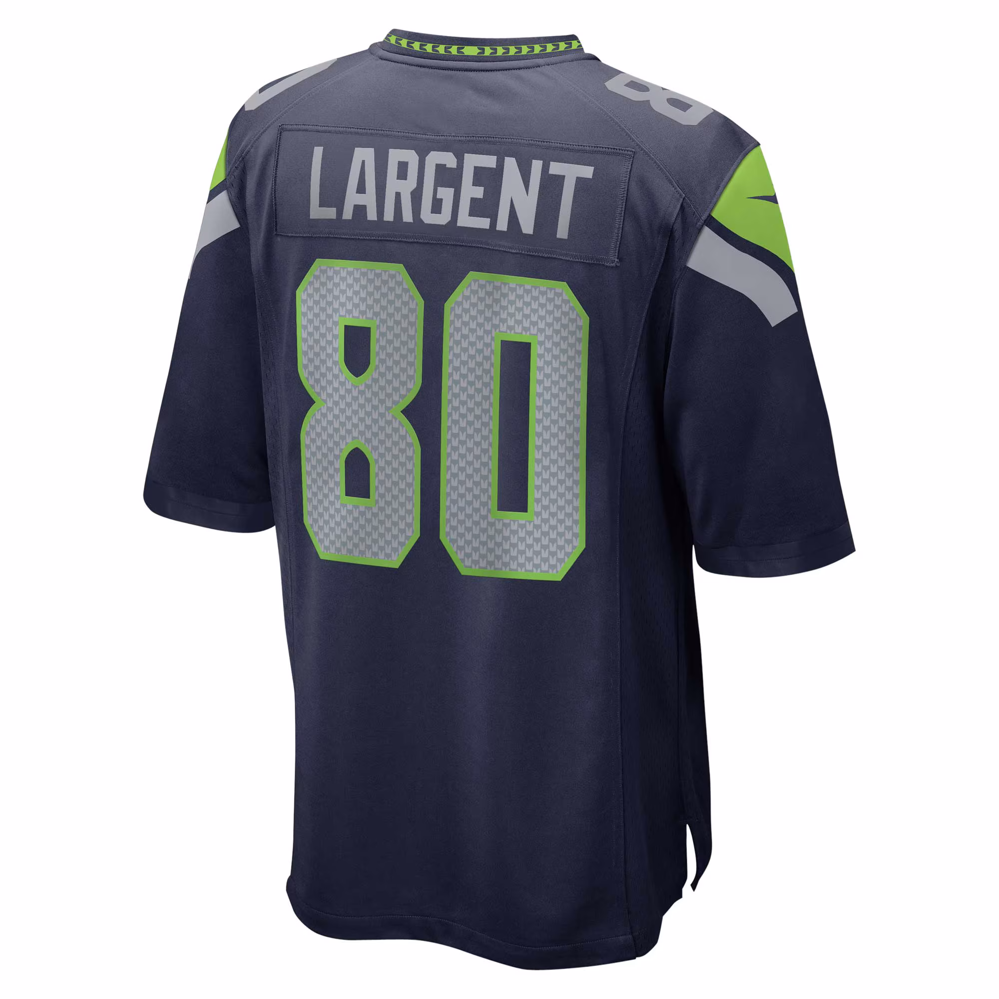 Steve Largent Seattle Seahawks Retired Player Game Jersey - College Navy