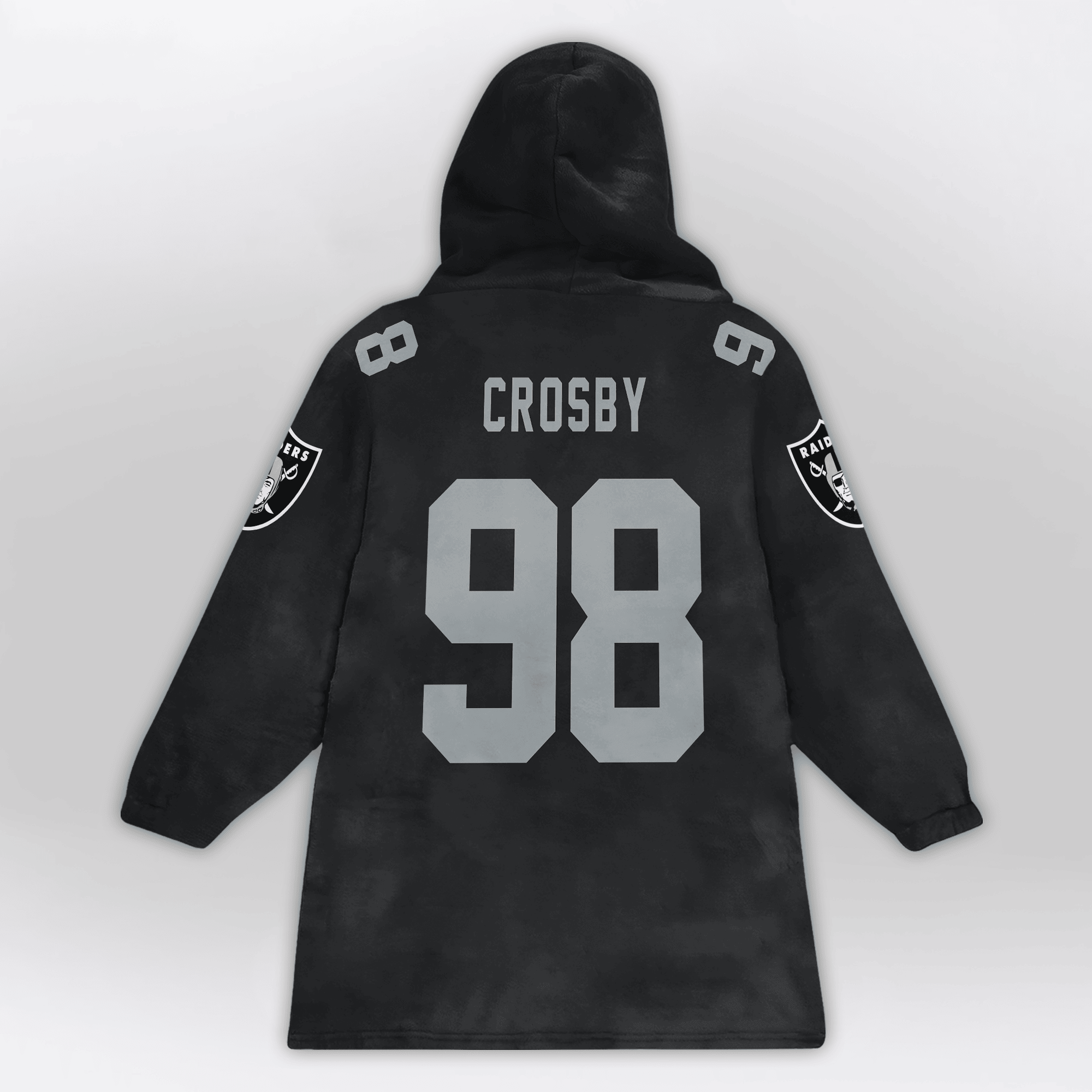 Kid M.C 98 Captain Las Vegas Football Unisex Blanket Hoodie