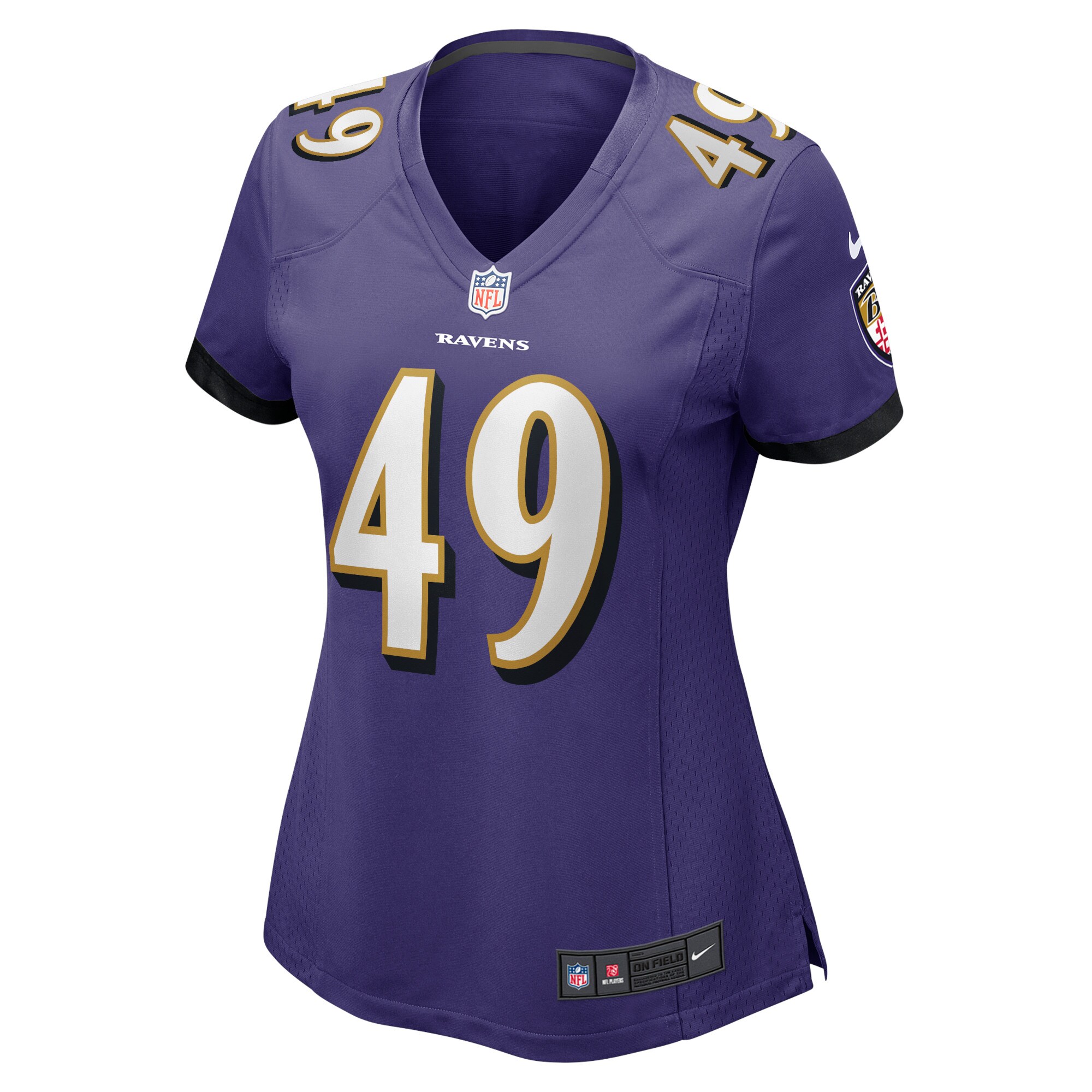 Julian Stanford Baltimore Ravens  Women's Home Game Player Jersey - Purple