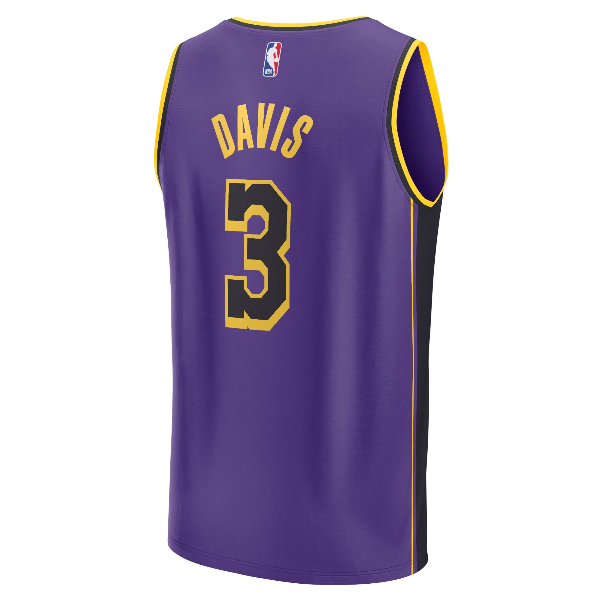 Anthony Davis Los Angeles Lakers  Fast Break Replica Player Jersey - Statement Edition - Purple