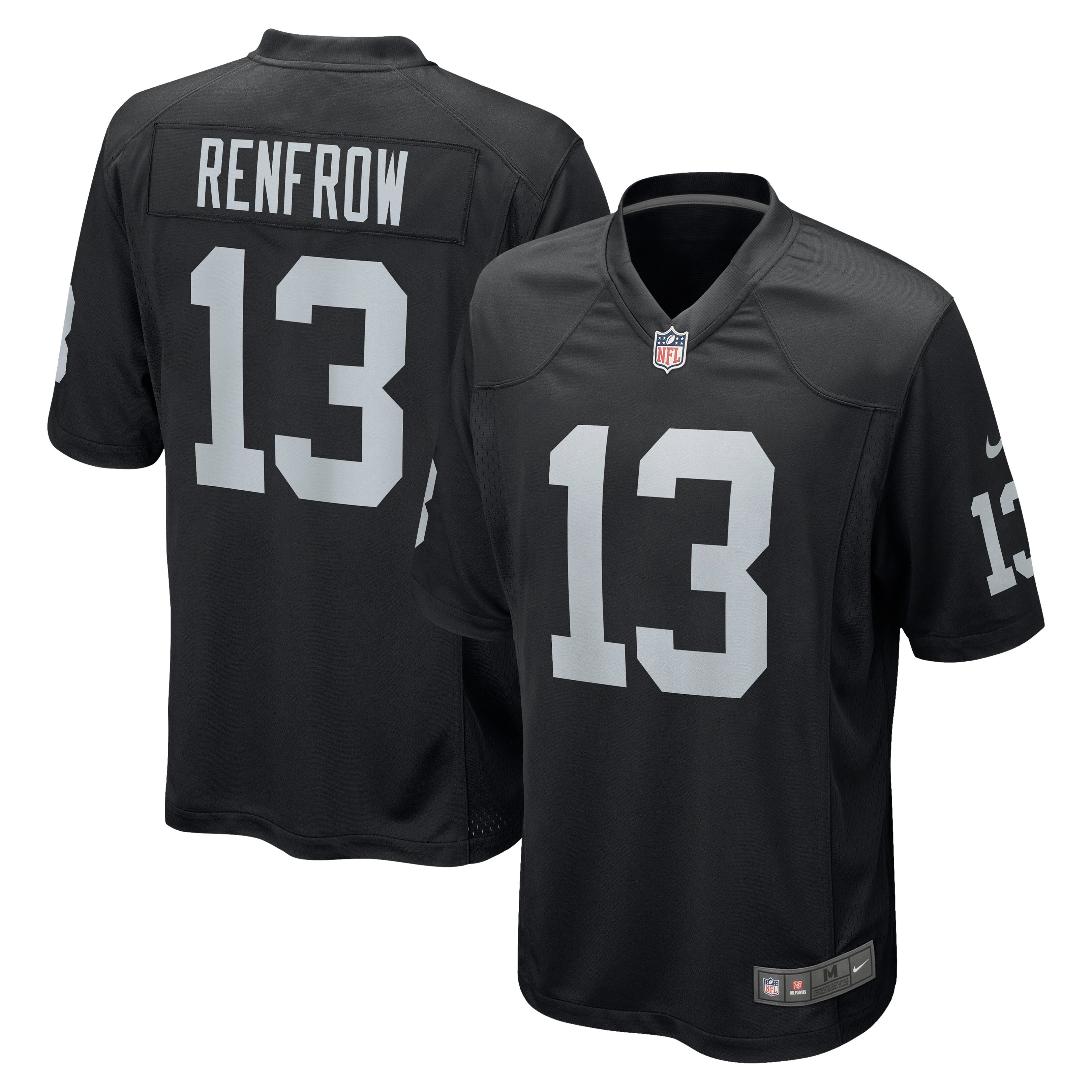 Hunter Renfrow Las Vegas Raiders  Game Jersey - Black