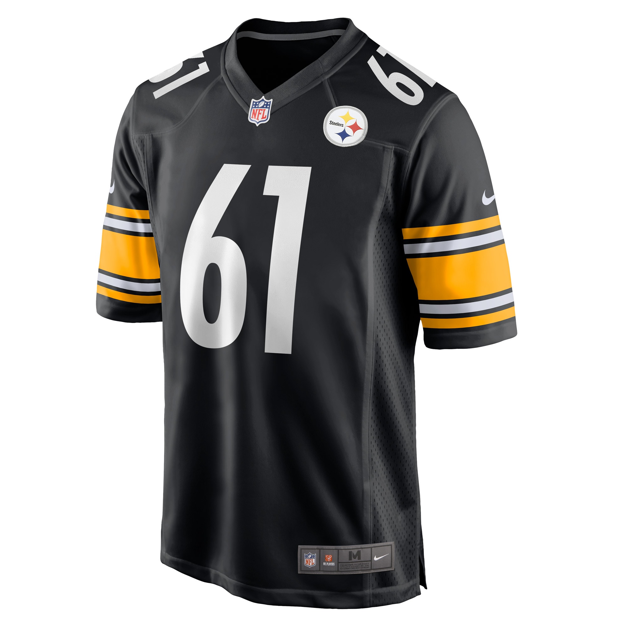 Mason Cole Pittsburgh Steelers  Game Player Jersey - Black