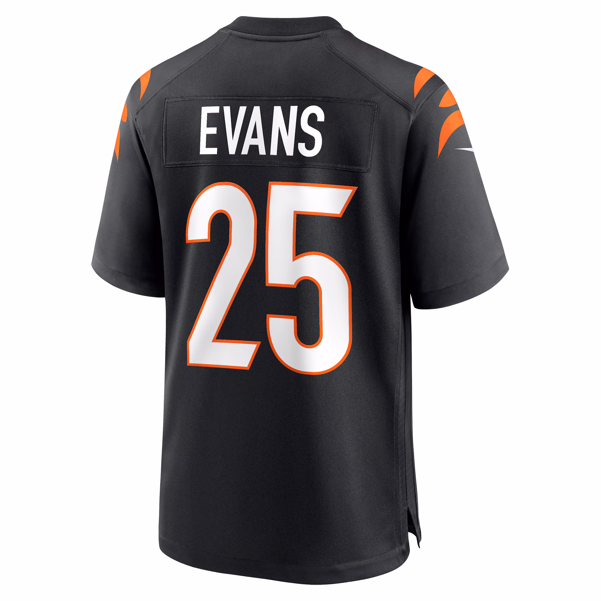 Chris Evans Cincinnati Bengals Game Jersey - Black
