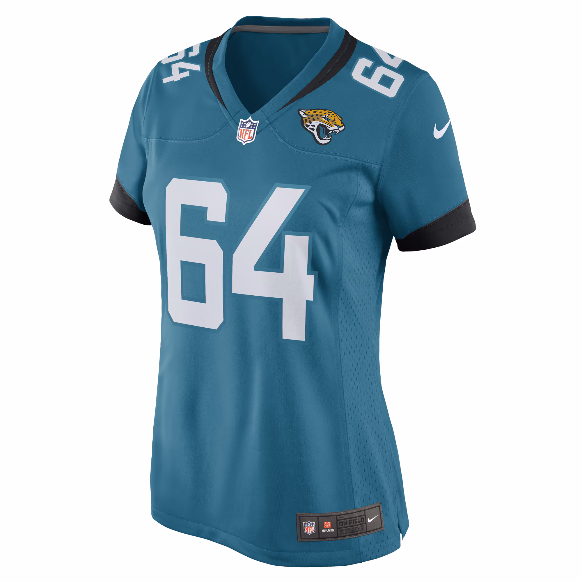 Coy Cronk Jacksonville Jaguars Women's Game Player Jersey - Teal