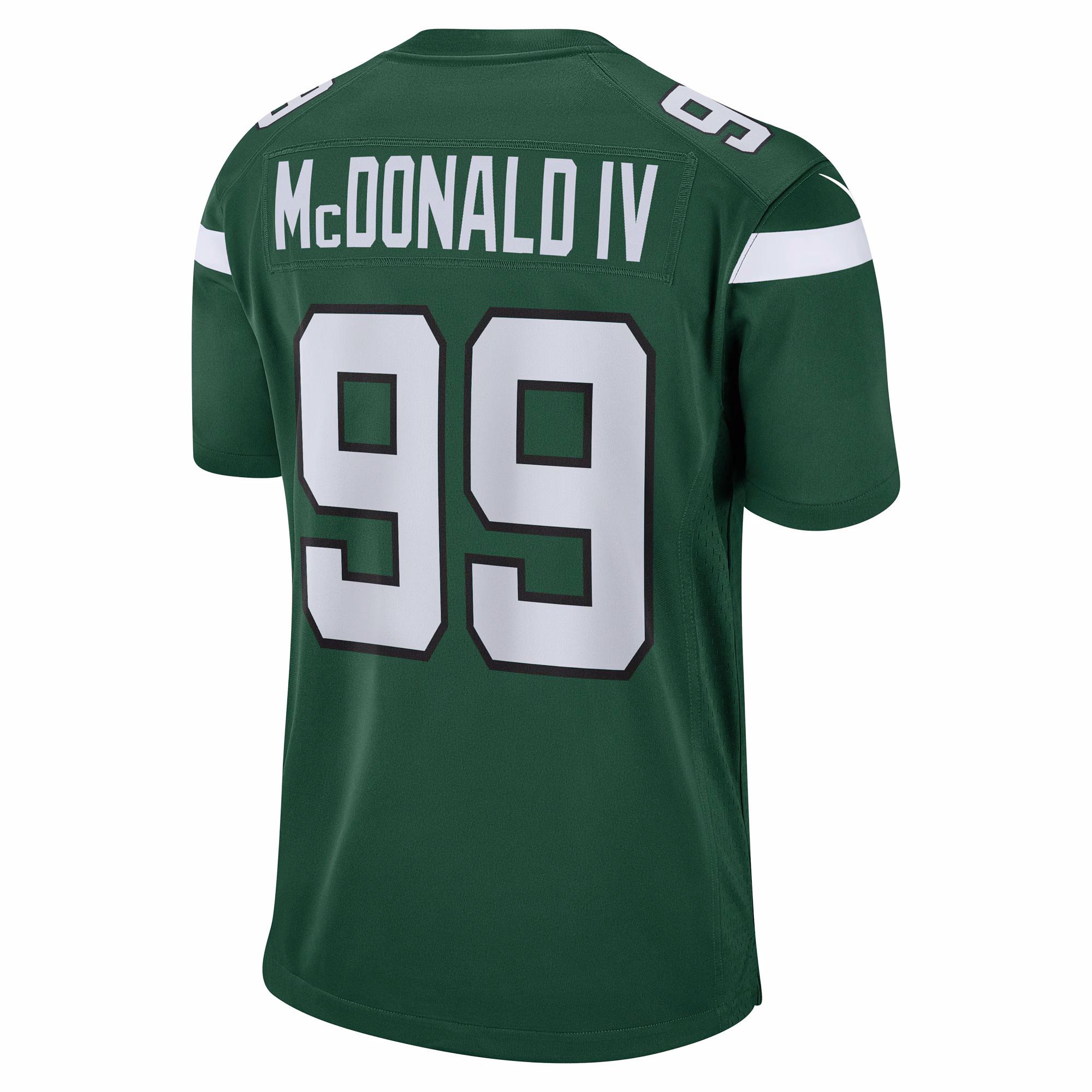 Will McDonald IV New York Jets 2023 NFL Draft First Round Pick Game Jersey - Gotham Green