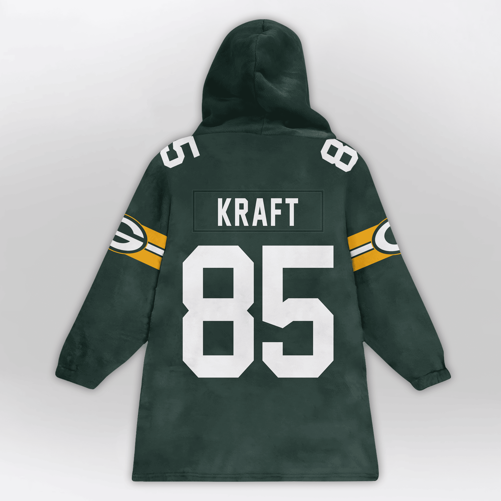 Kid T.K 85 Green Bay Football Unisex Blanket Hoodie