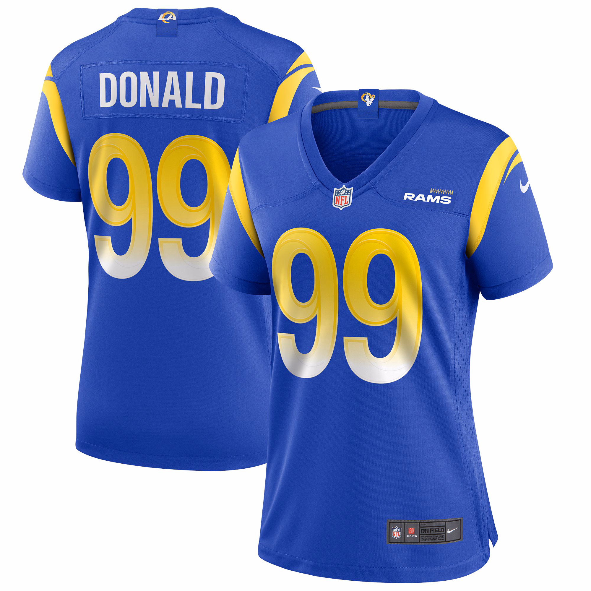Aaron Donald Los Angeles Rams Women's Player Jersey - Royal