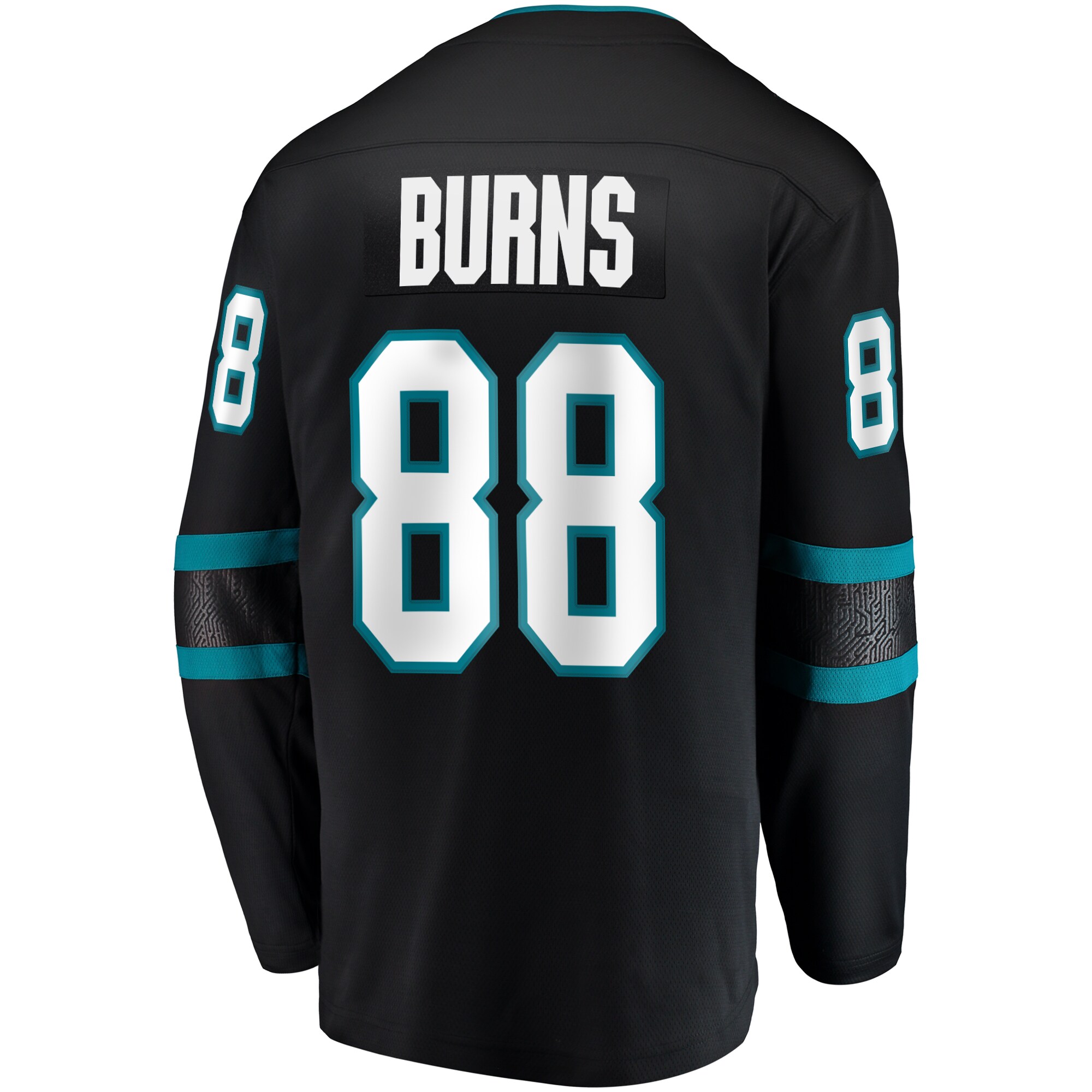 Brent Burns San Jose Sharks Alternate Breakaway Player Jersey - Black