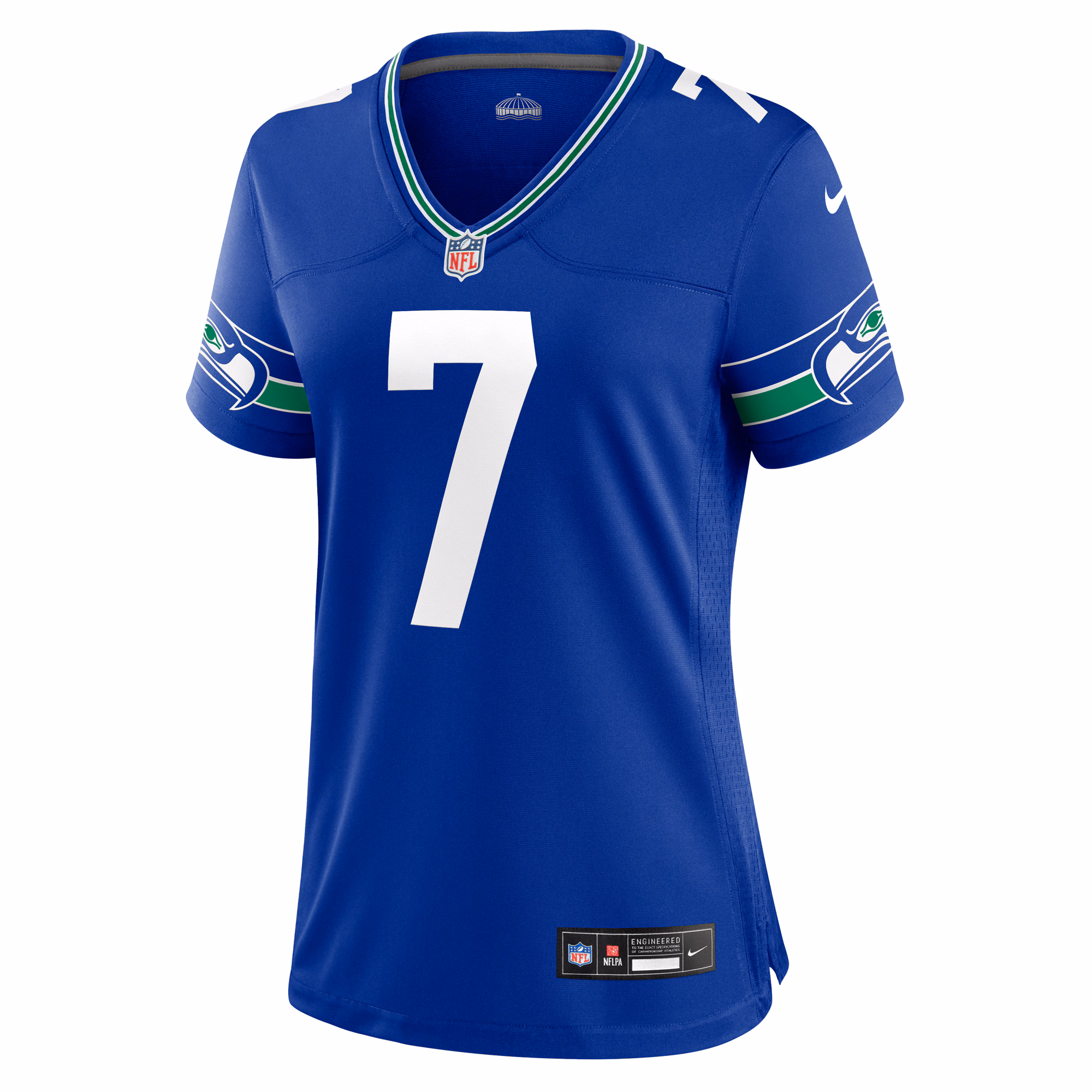 Geno Smith Seattle Seahawks Women's Player Jersey - Navy