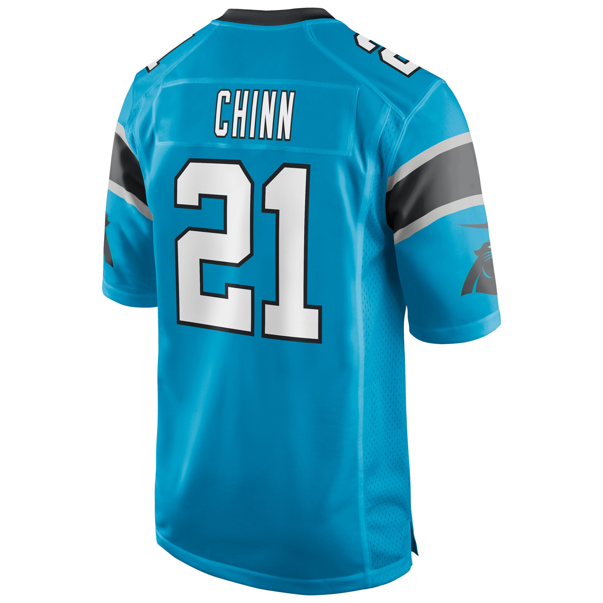 Jeremy Chinn Carolina Panthers  Game Player Jersey - Blue
