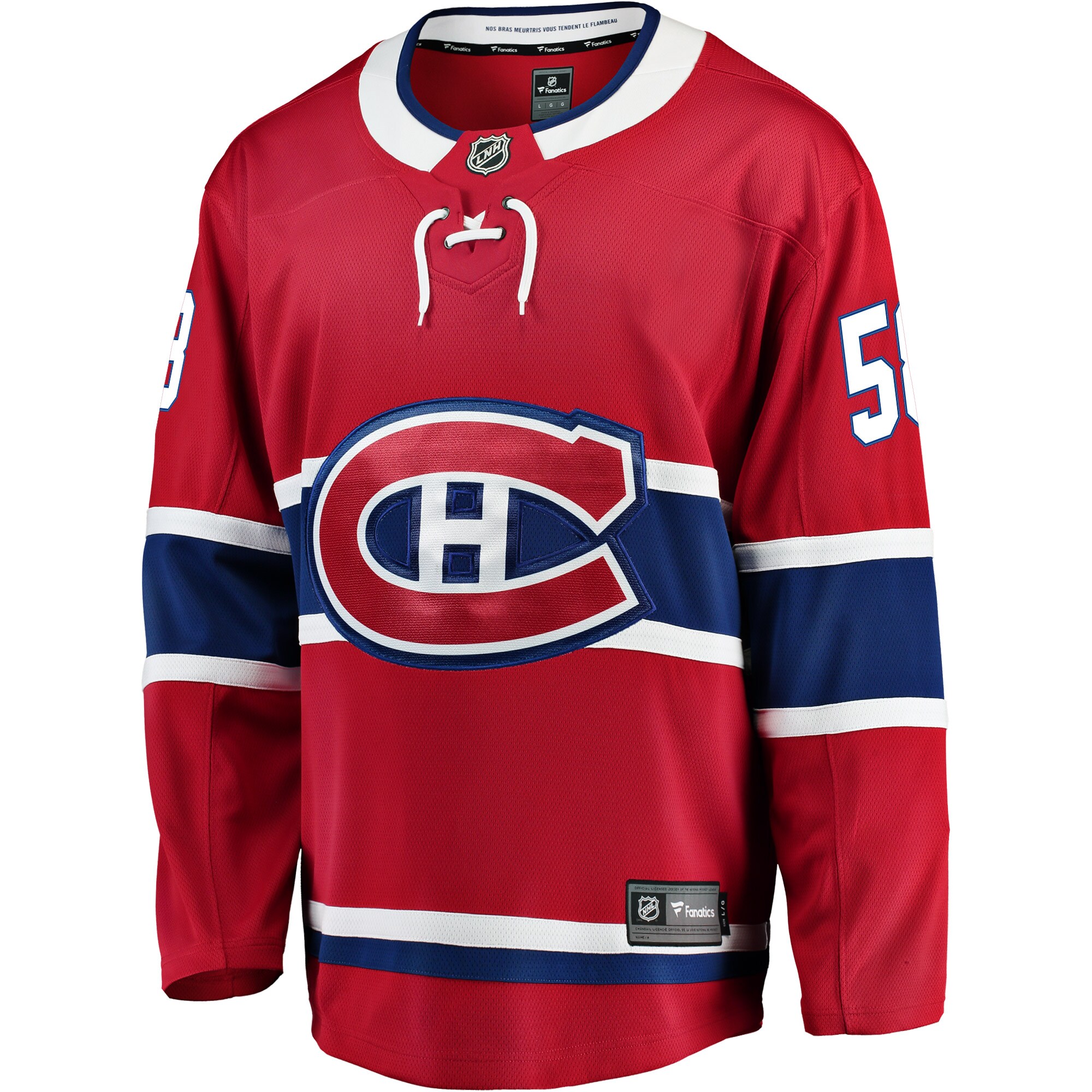 Noah Juulsen Montreal Canadiens Breakaway Player Jersey - Red