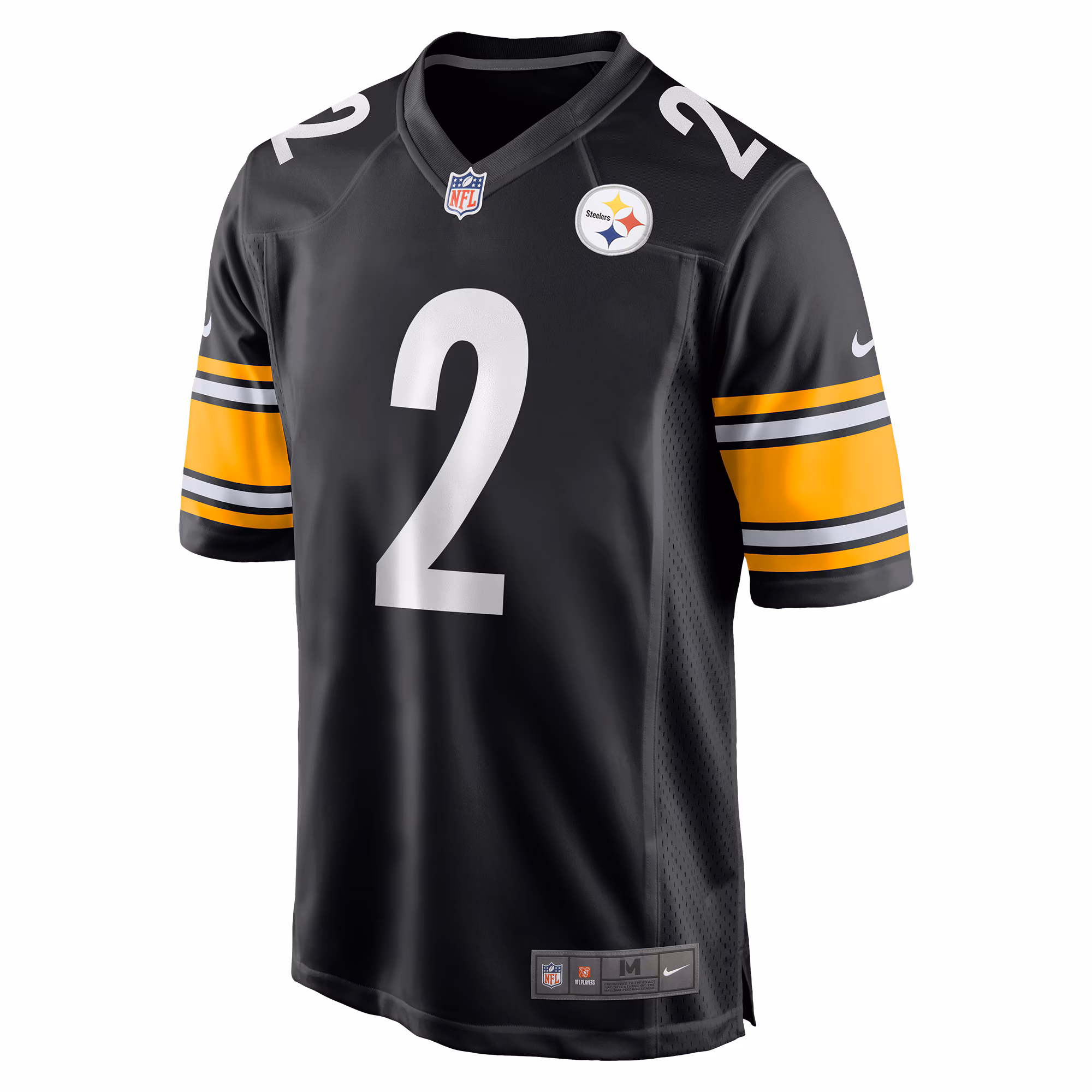 Justin Fields Pittsburgh Steelers Game Player Jersey - Black