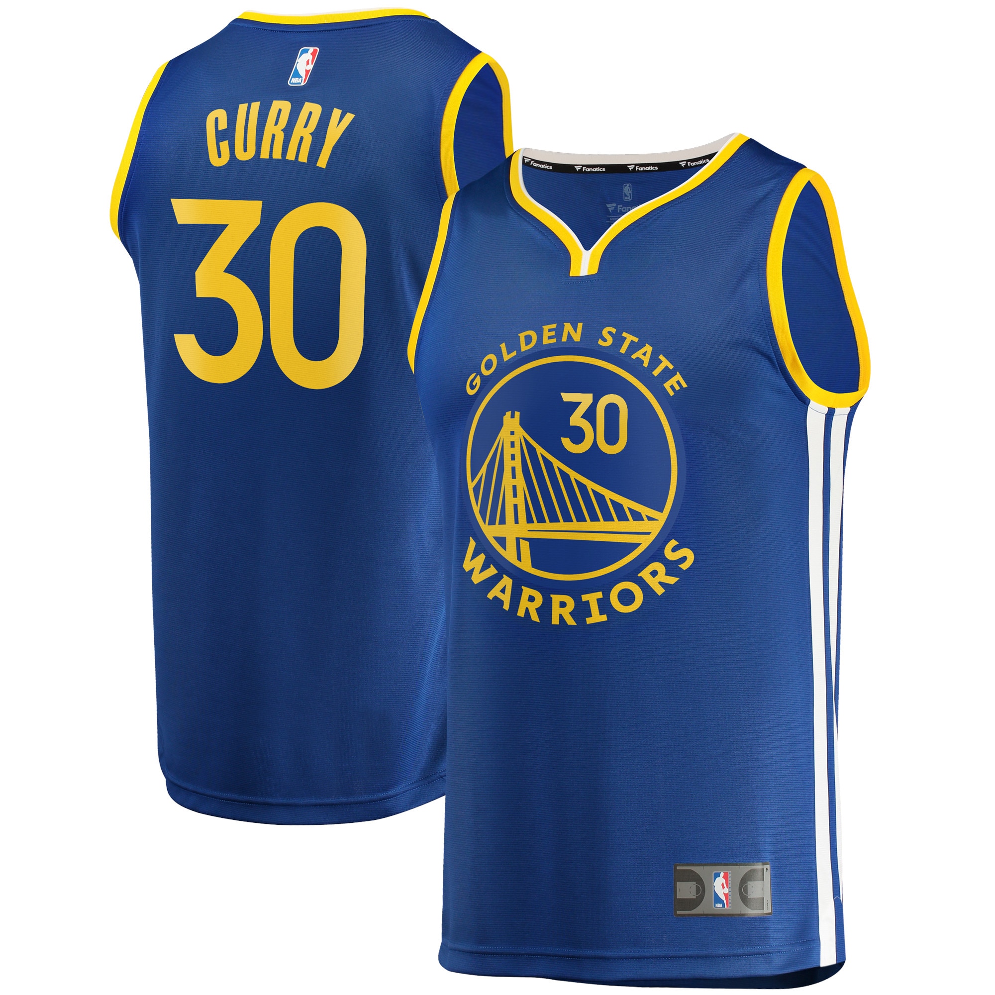 Stephen Curry Golden State Warriors  Fast Break Replica Jersey - Icon Edition - Blue
