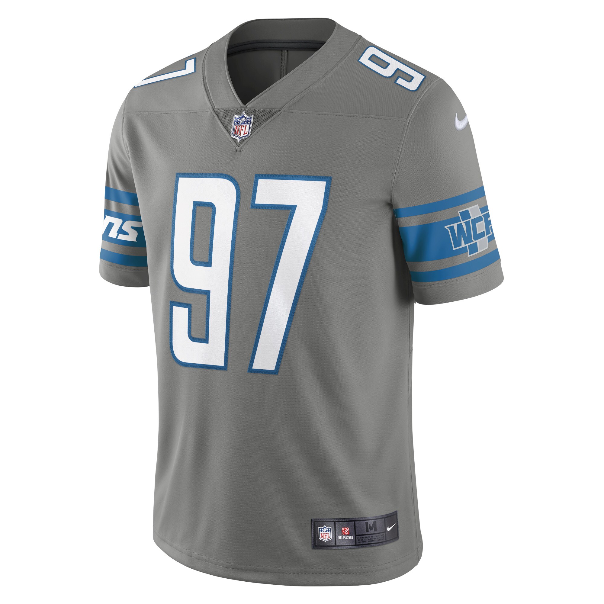 Aidan Hutchinson Detroit Lions  Alternate Team Vapor Limited Jersey - Steel