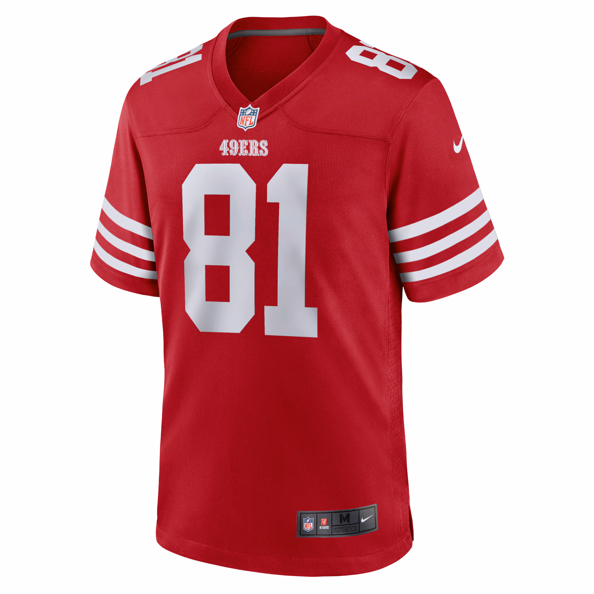 Cameron Latu San Francisco 49ers Team Game Jersey - Scarlet