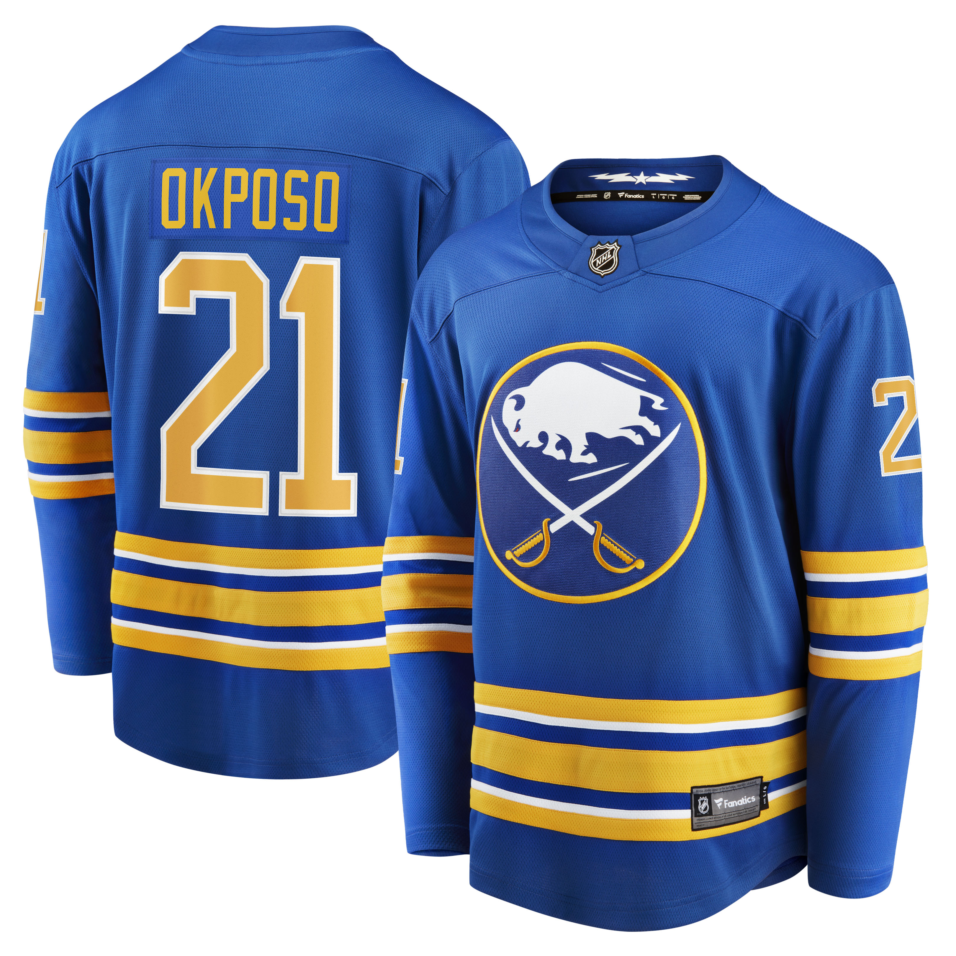 Kyle Okposo Buffalo Sabres Home Breakaway Jersey - Royal