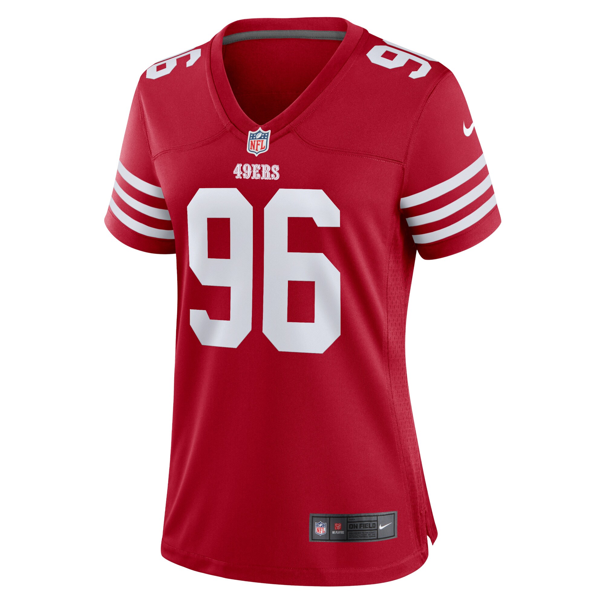 T.Y. McGill San Francisco 49ers  Women's Home Game Player Jersey - Scarlet