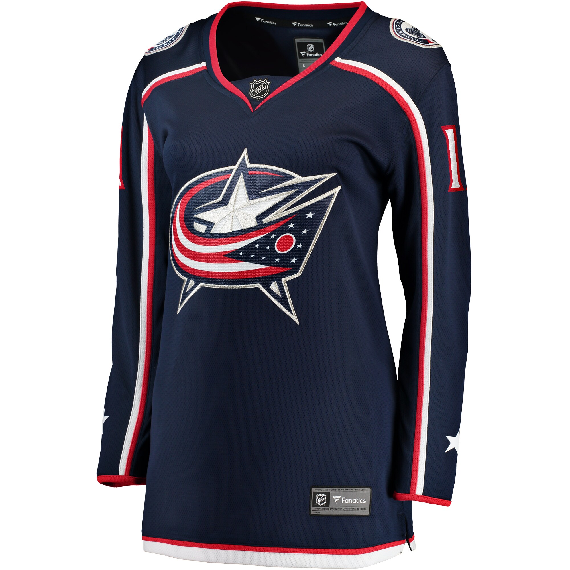 Adam Fantilli Columbus Blue Jackets Women's Home Breakaway Player Jersey - Navy