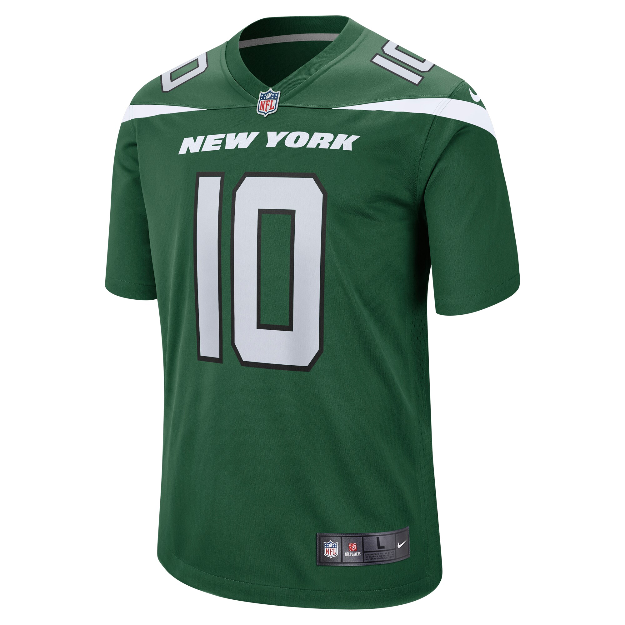 Allen Lazard New York Jets  Game Player Jersey - Gotham Green