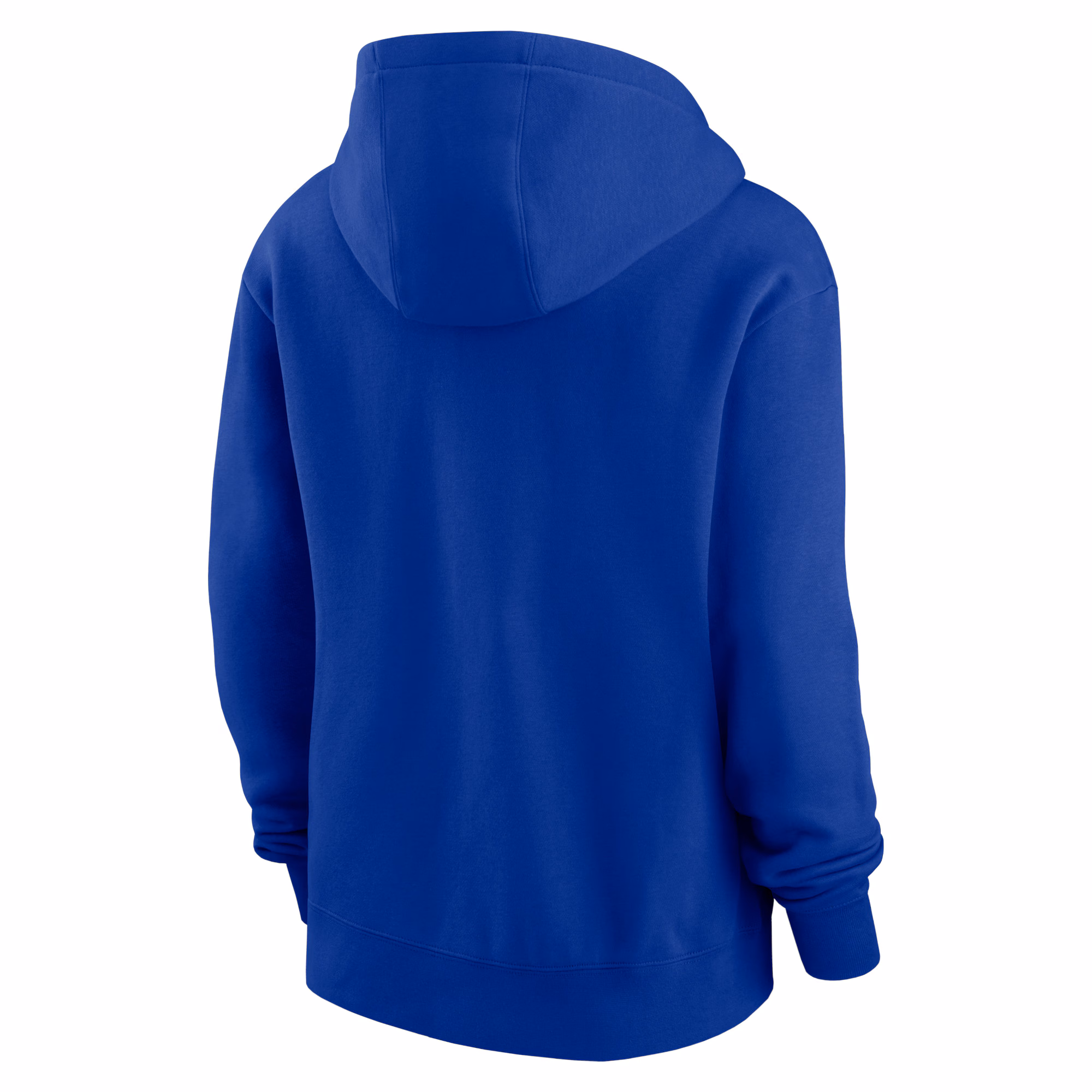Buffalo Bills Women's Wordmark Club Fleece Pullover Hoodie - Royal