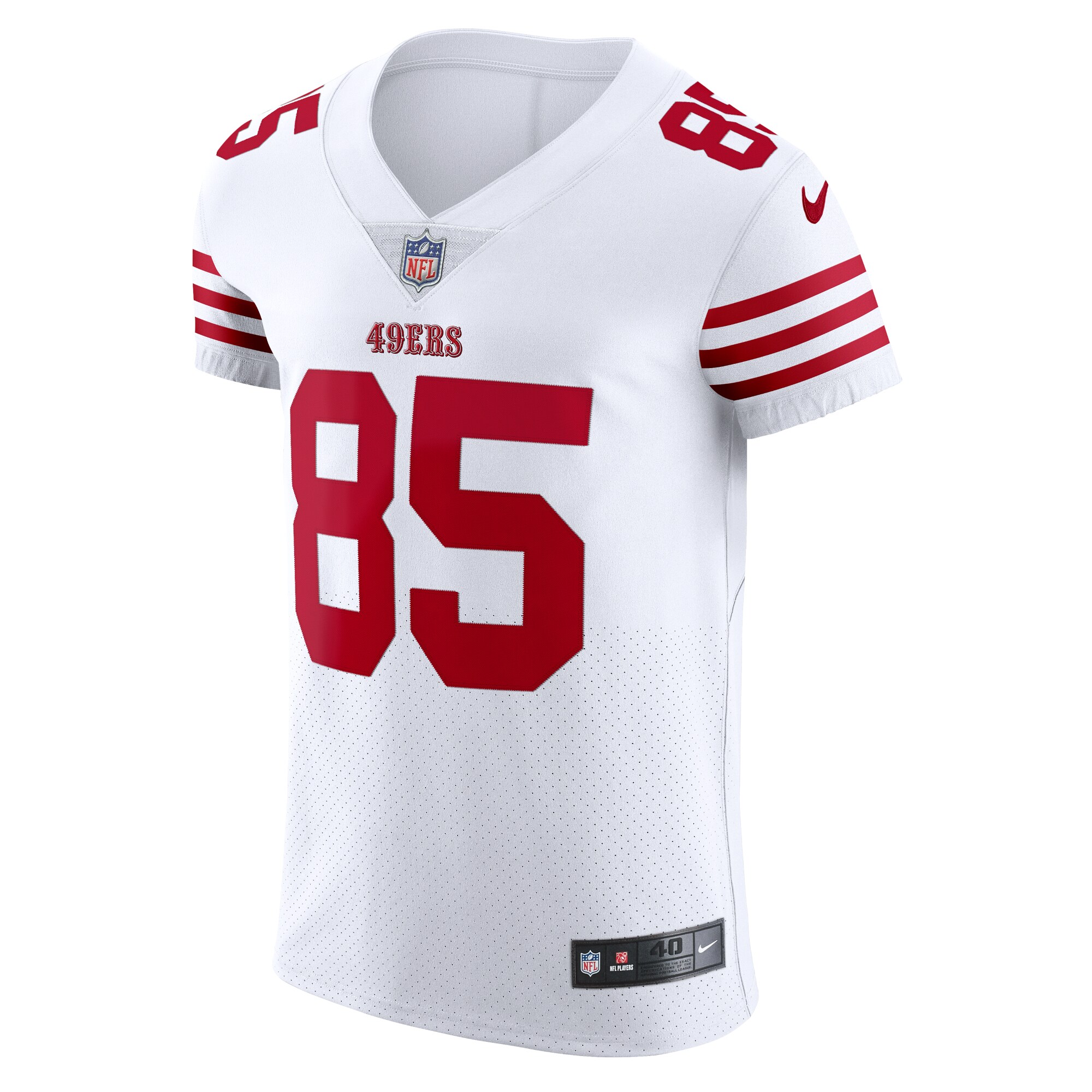 George Kittle San Francisco 49ers Alternate Vapor Elite Jersey - Scarlet