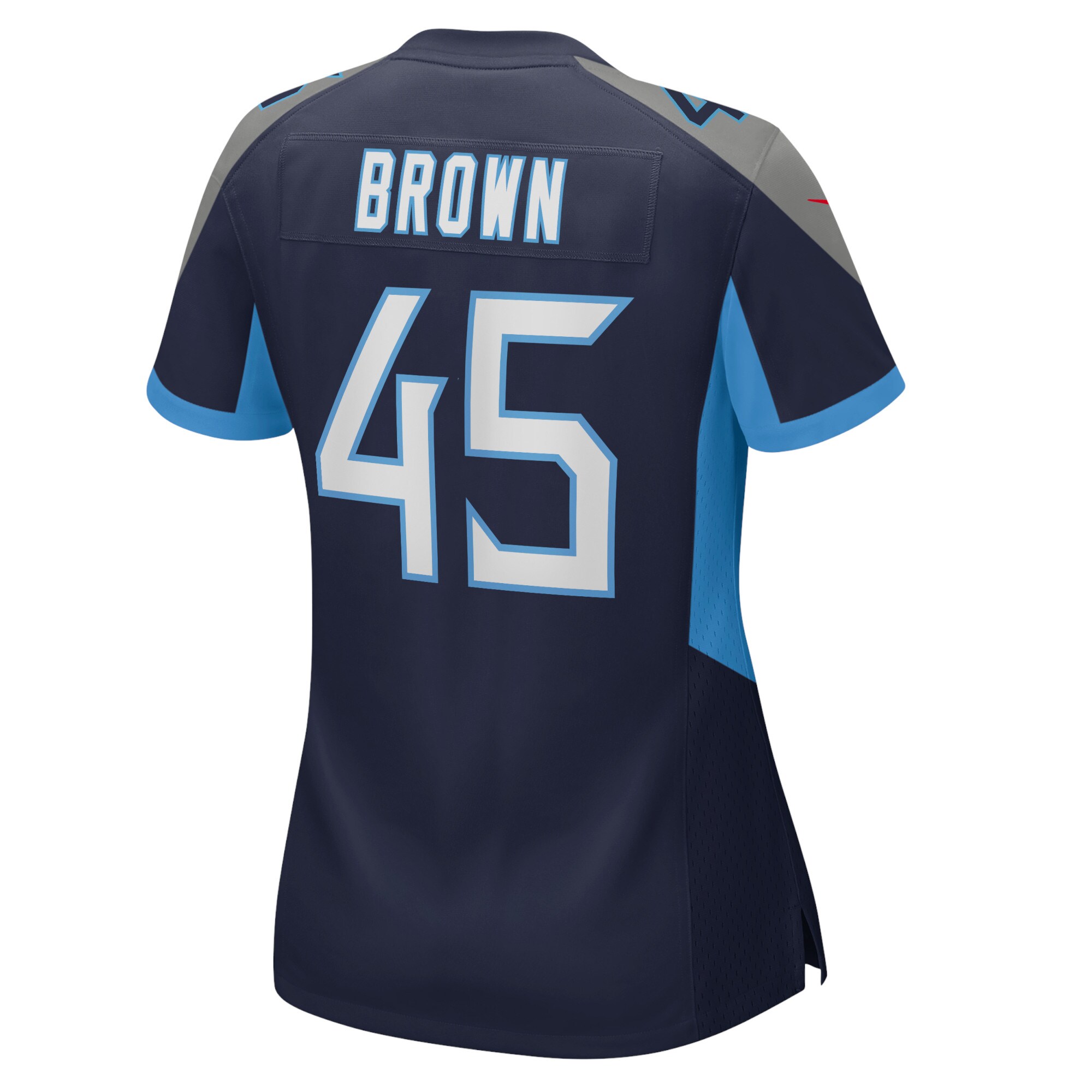 Kyron Brown Tennessee Titans  Women's Home Game Player Jersey - Navy