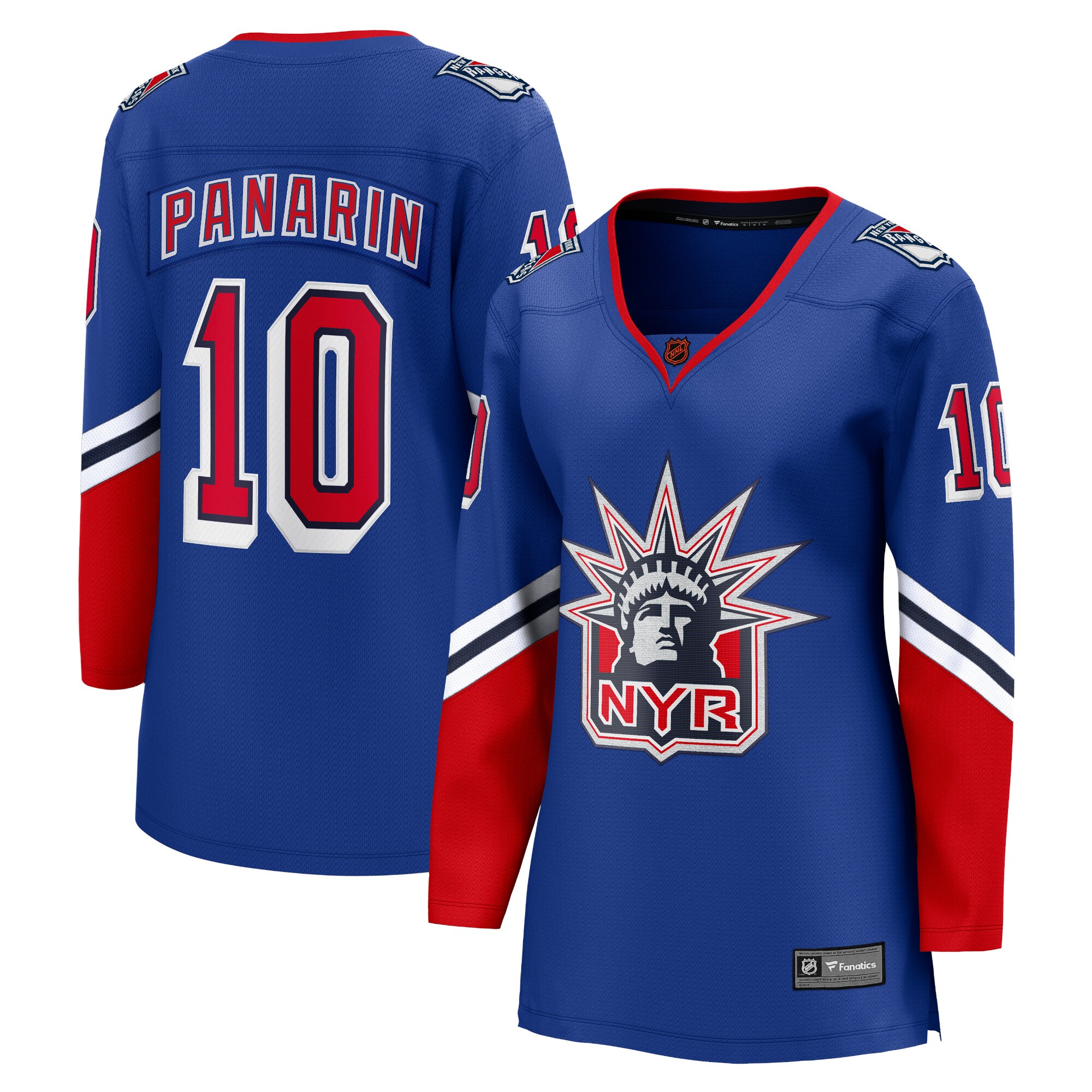 Artemi Panarin New York Rangers Women's Special Edition 2.0 Breakaway Player Jersey - Royal