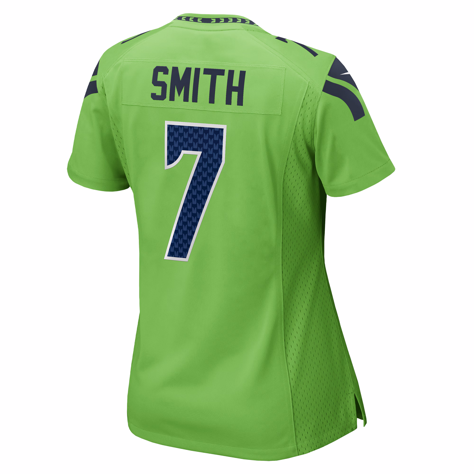 Geno Smith Seattle Seahawks Women's  Game Jersey - Neon Green