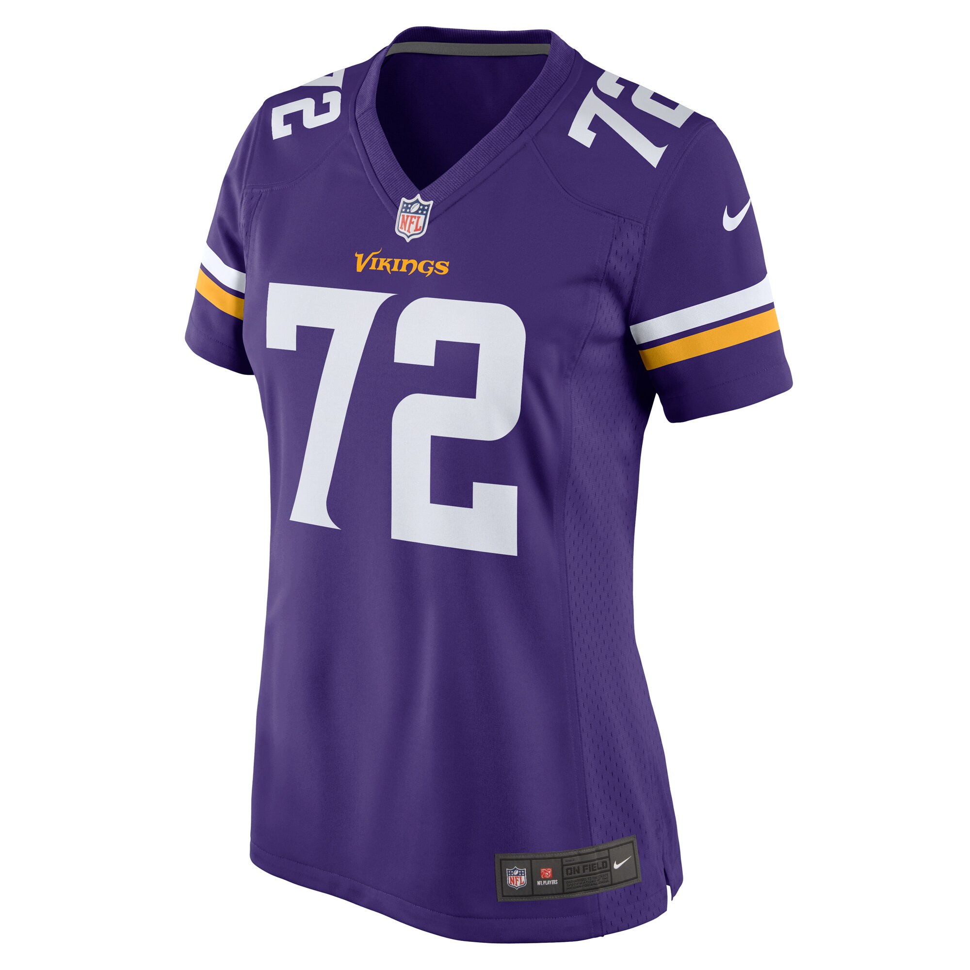 Ezra Cleveland Minnesota Vikings  Women's Game Jersey - Purple