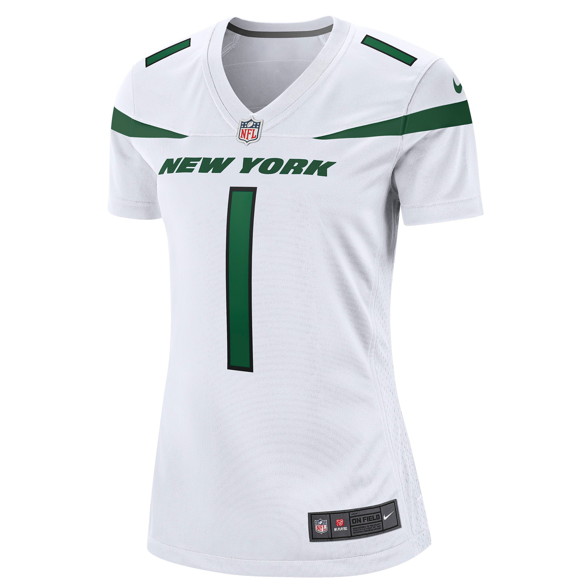 Ahmad Sauce Gardner New York Jets  Women's Game Jersey - White