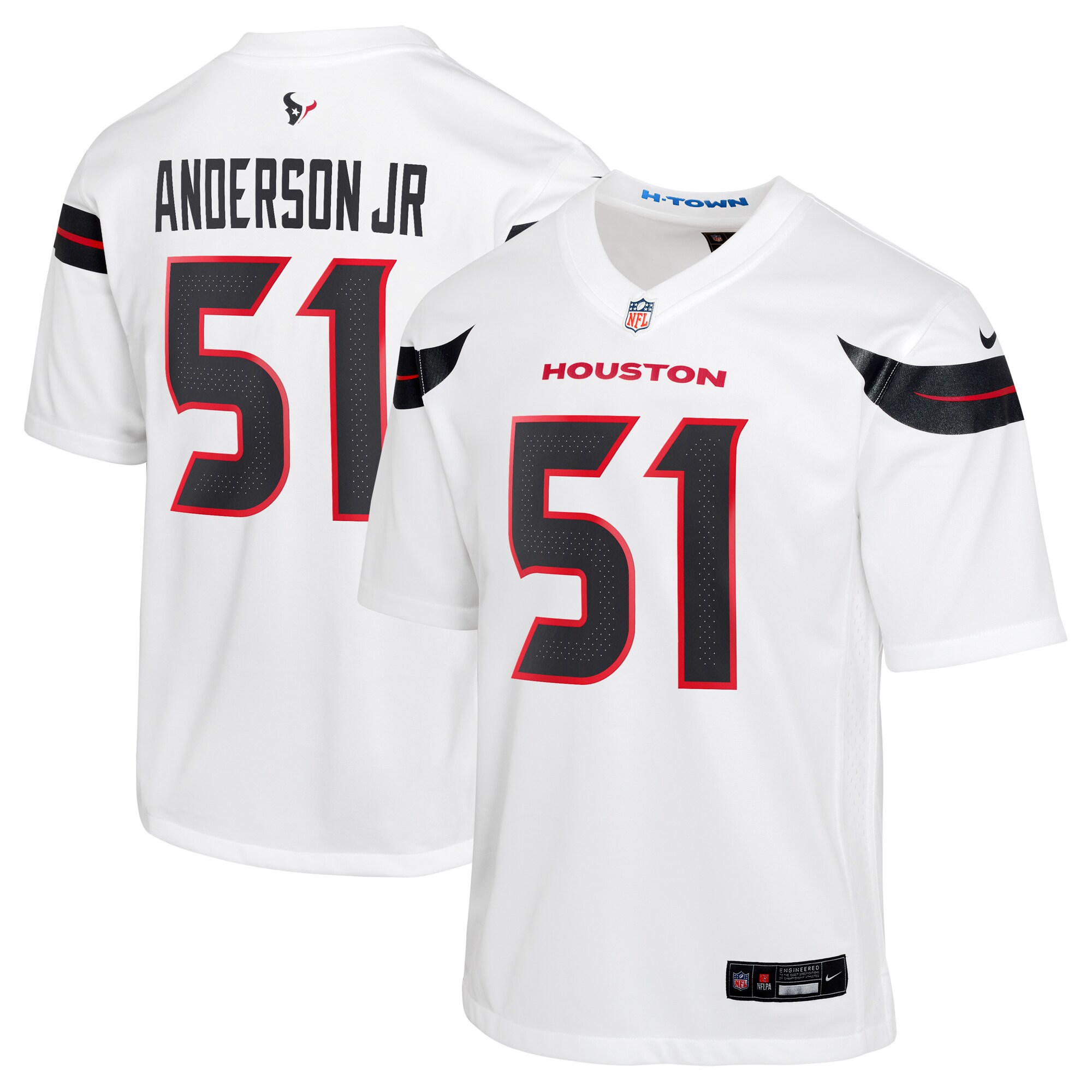 Will Anderson Jr. Houston Texans Youth Game Jersey - Navy