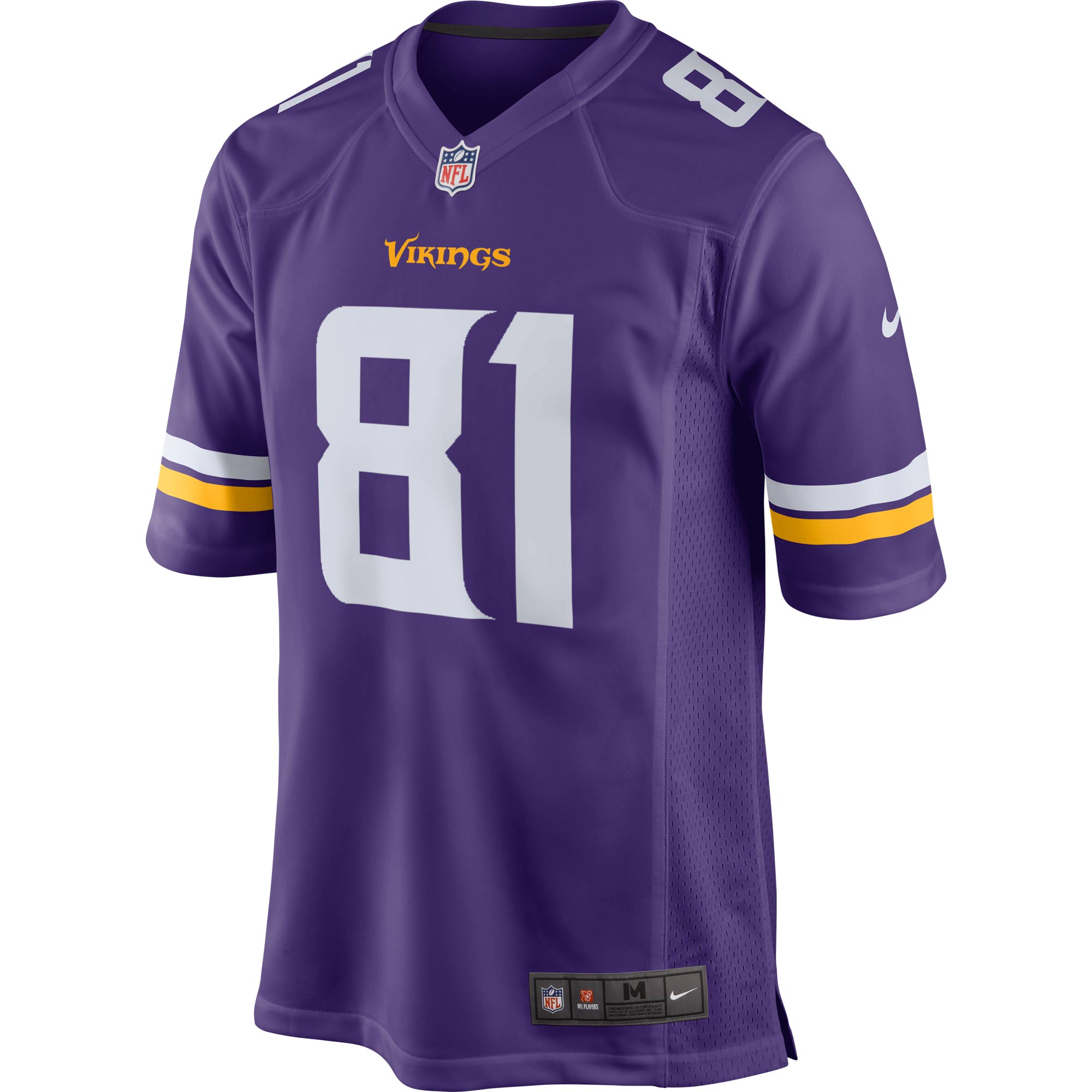 Moritz Bohringer Minnesota Vikings  Team Color Game Jersey - Purple