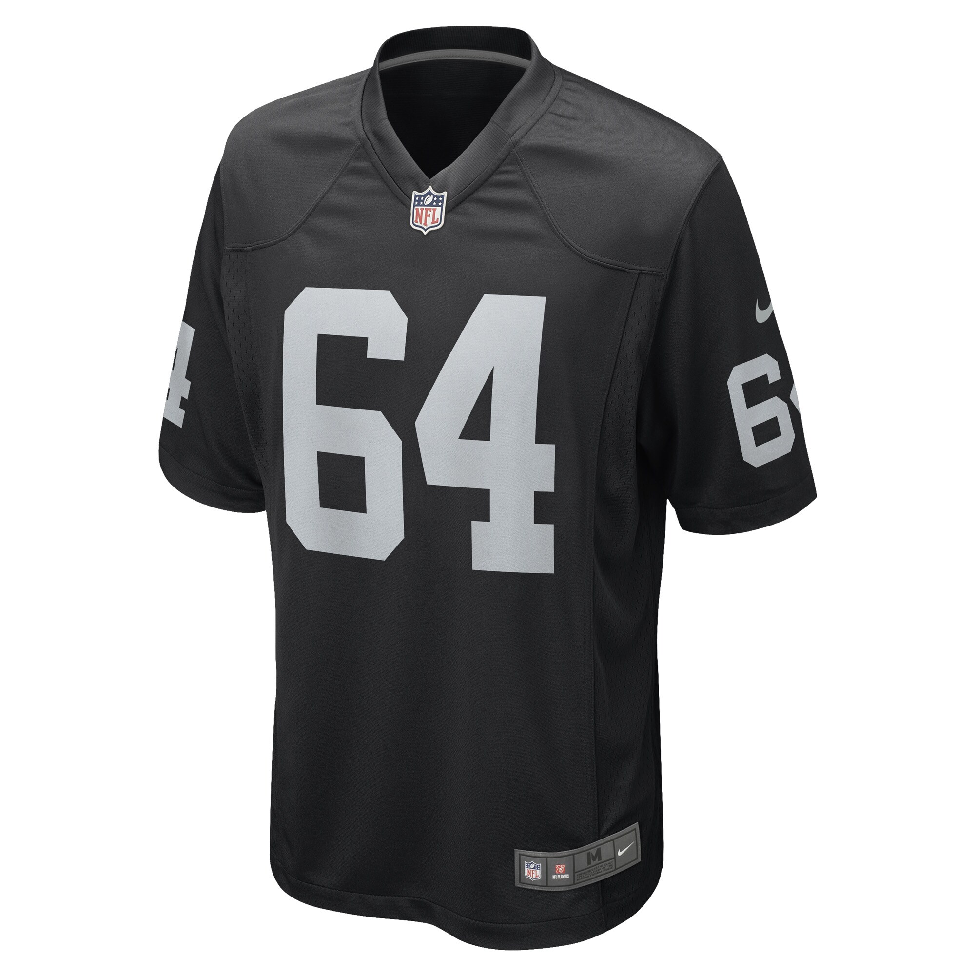 Alex Bars Las Vegas Raiders  Game Player Jersey - Black