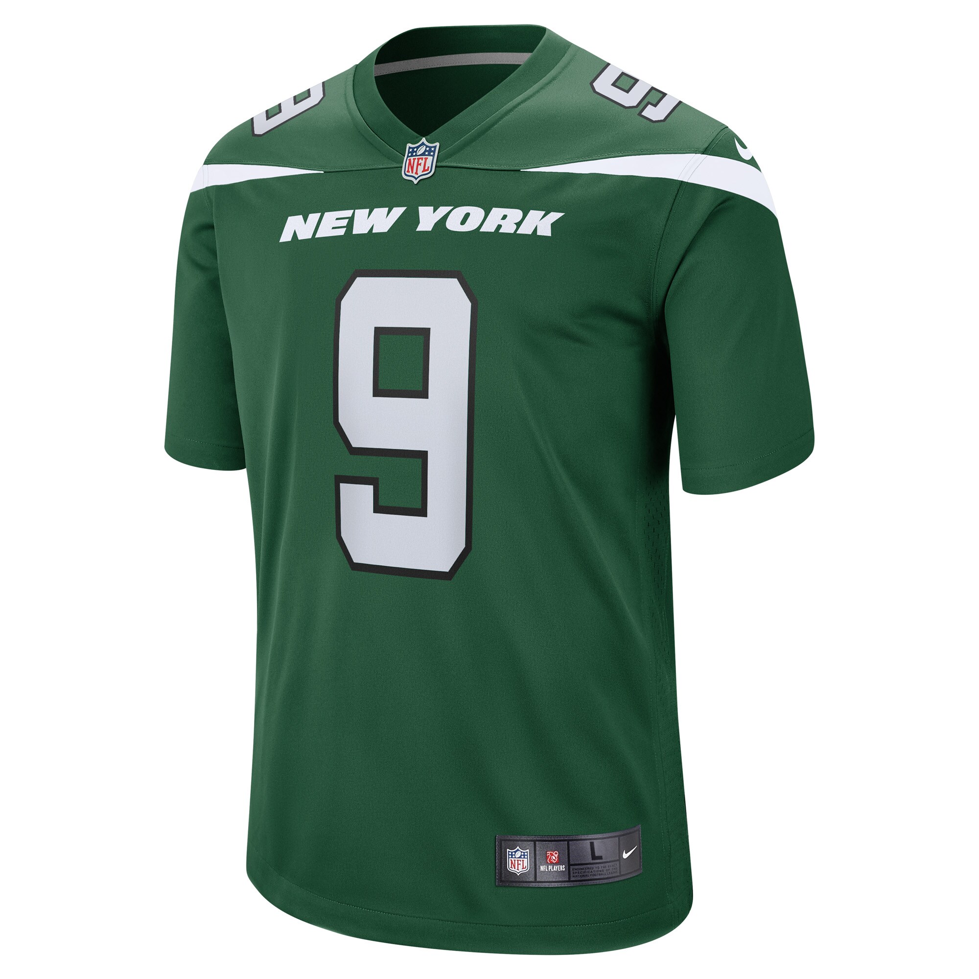 Kwon Alexander New York Jets  Game Player Jersey - Gotham Green