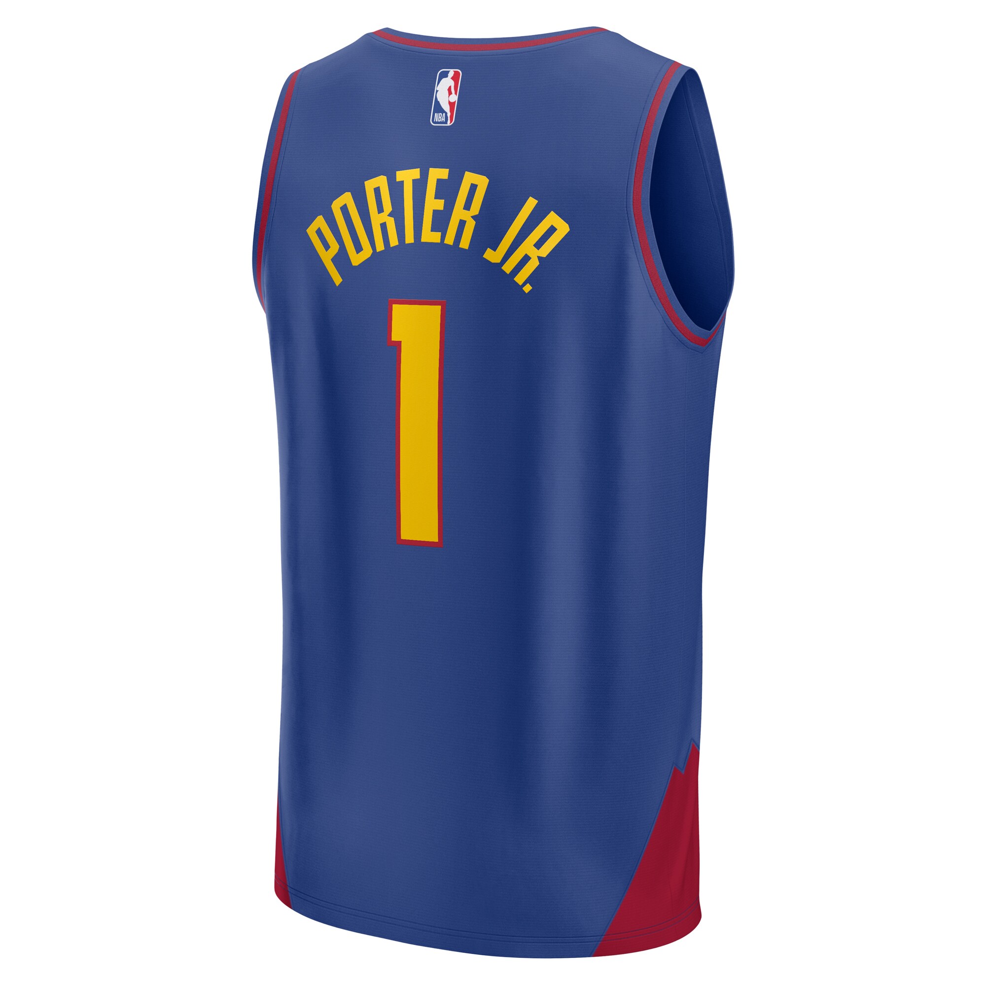 Michael Porter Jr. Denver Nuggets  Blue 2023 NBA Finals Champions Fast Break Player Jersey - Statement Edition