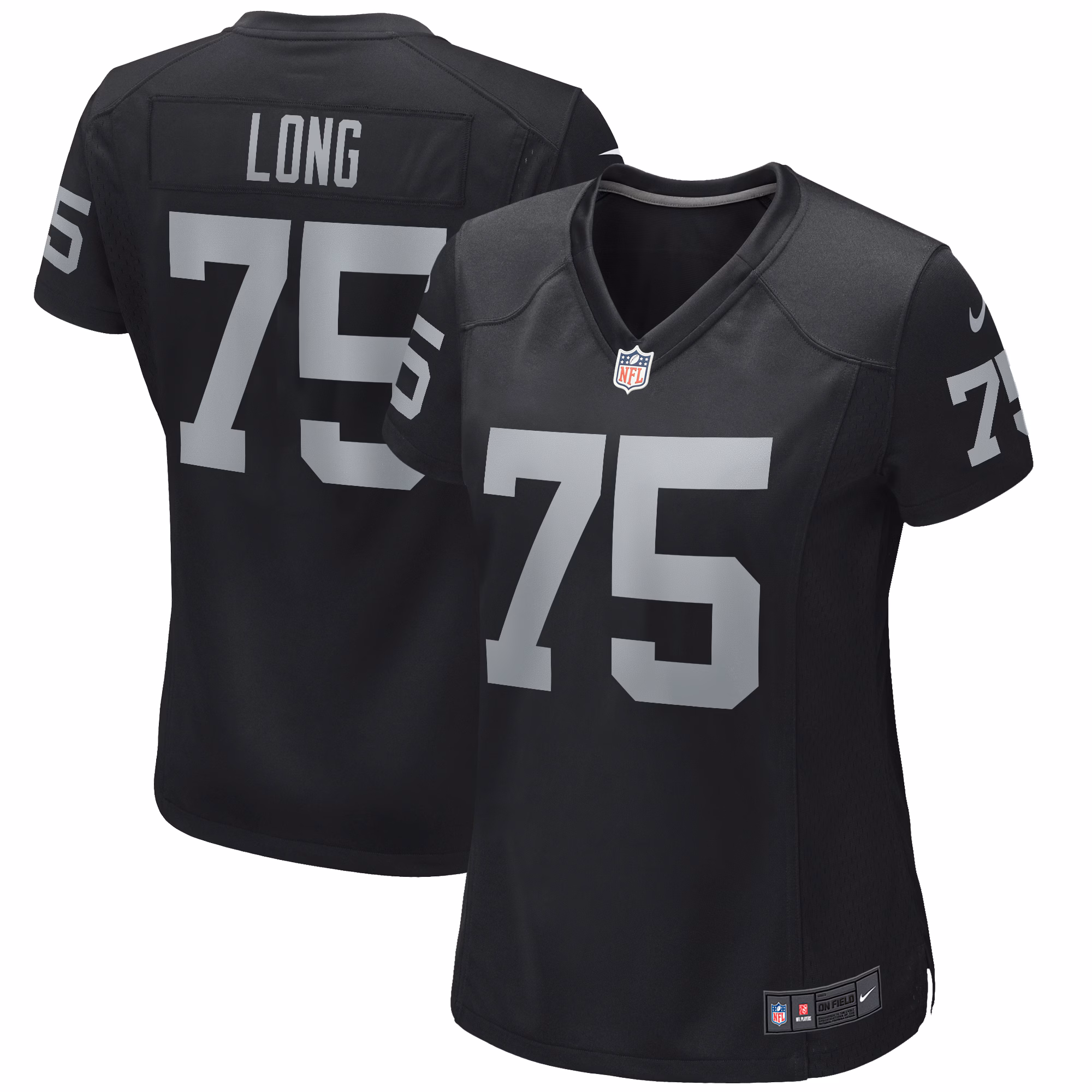 Howie Long Las Vegas Raiders Women's Game Retired Player Jersey - Black