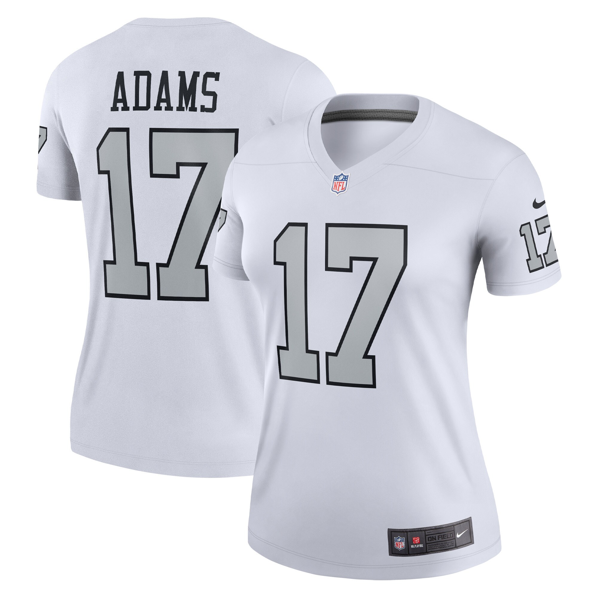 Davante Adams Las Vegas Raiders  Women's Alternate Legend Jersey - White