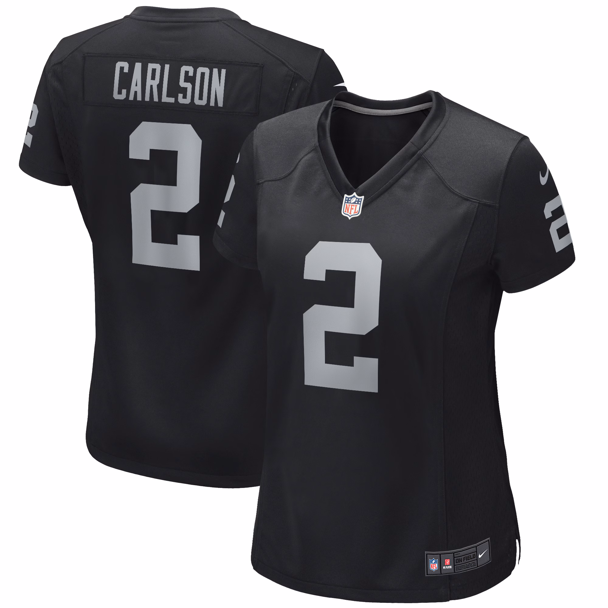 Daniel Carlson Las Vegas Raiders Women's Player Game Jersey - Black