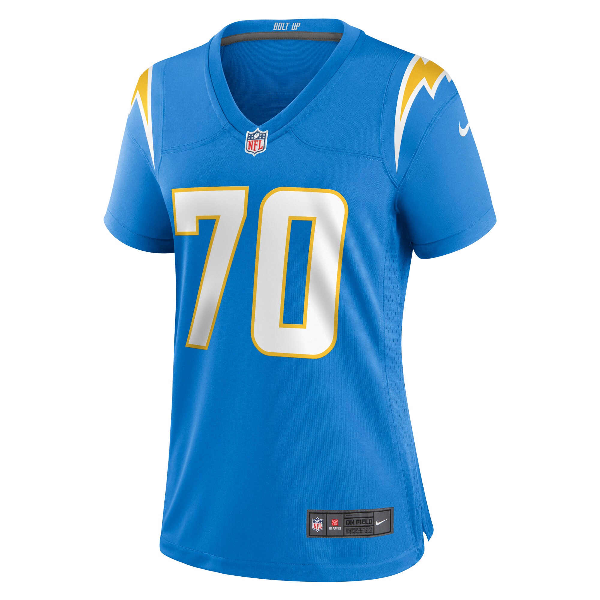 Rashawn Slater Los Angeles Chargers Women's Game Jersey - White