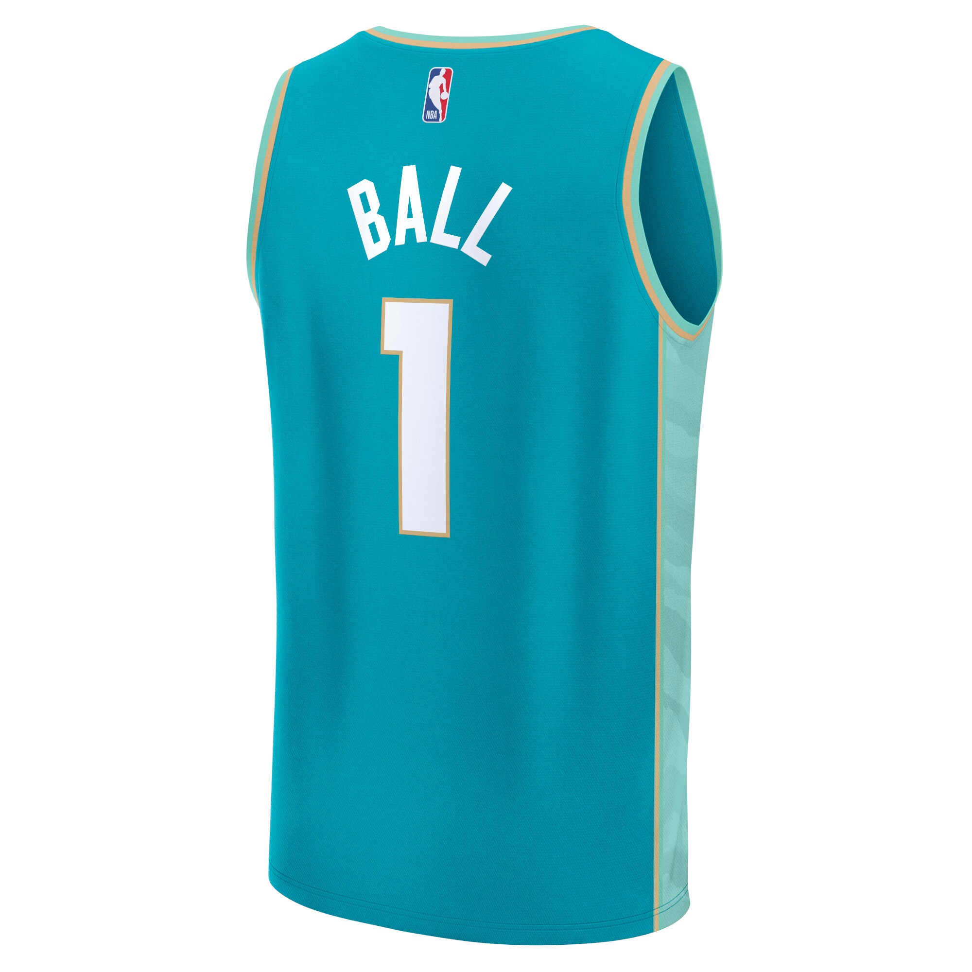 Youth Charlotte Hornets LaMelo Ball  Teal 2023/24 Fast Break Jersey - City Edition