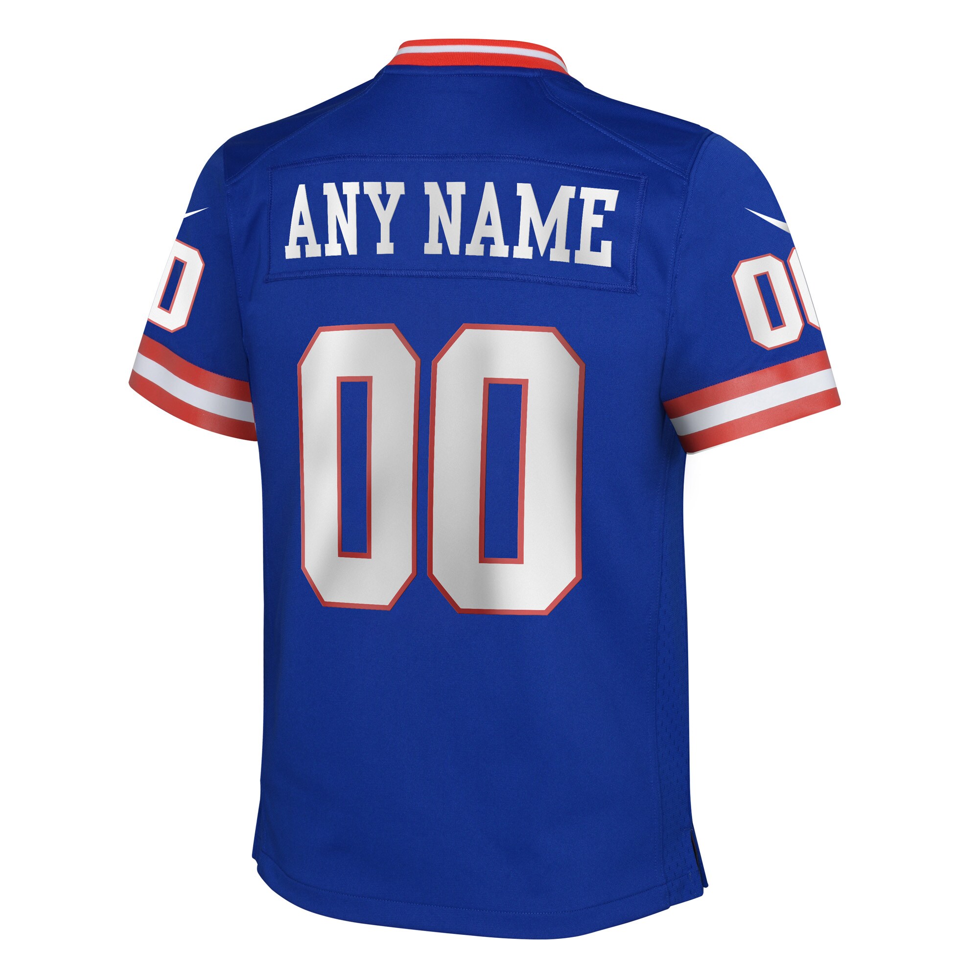 New York Giants  Youth Classic Custom Game Jersey - Royal