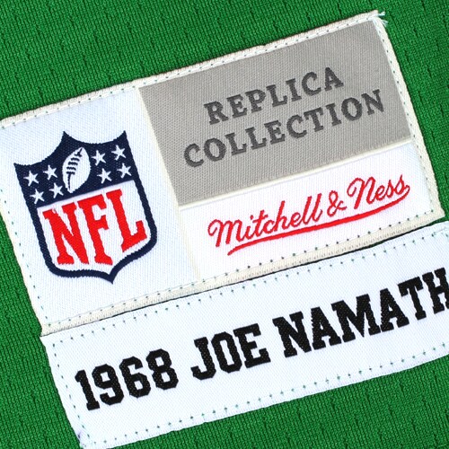 Joe Namath New York Jets  Retired Player Legacy Replica Jersey - Green