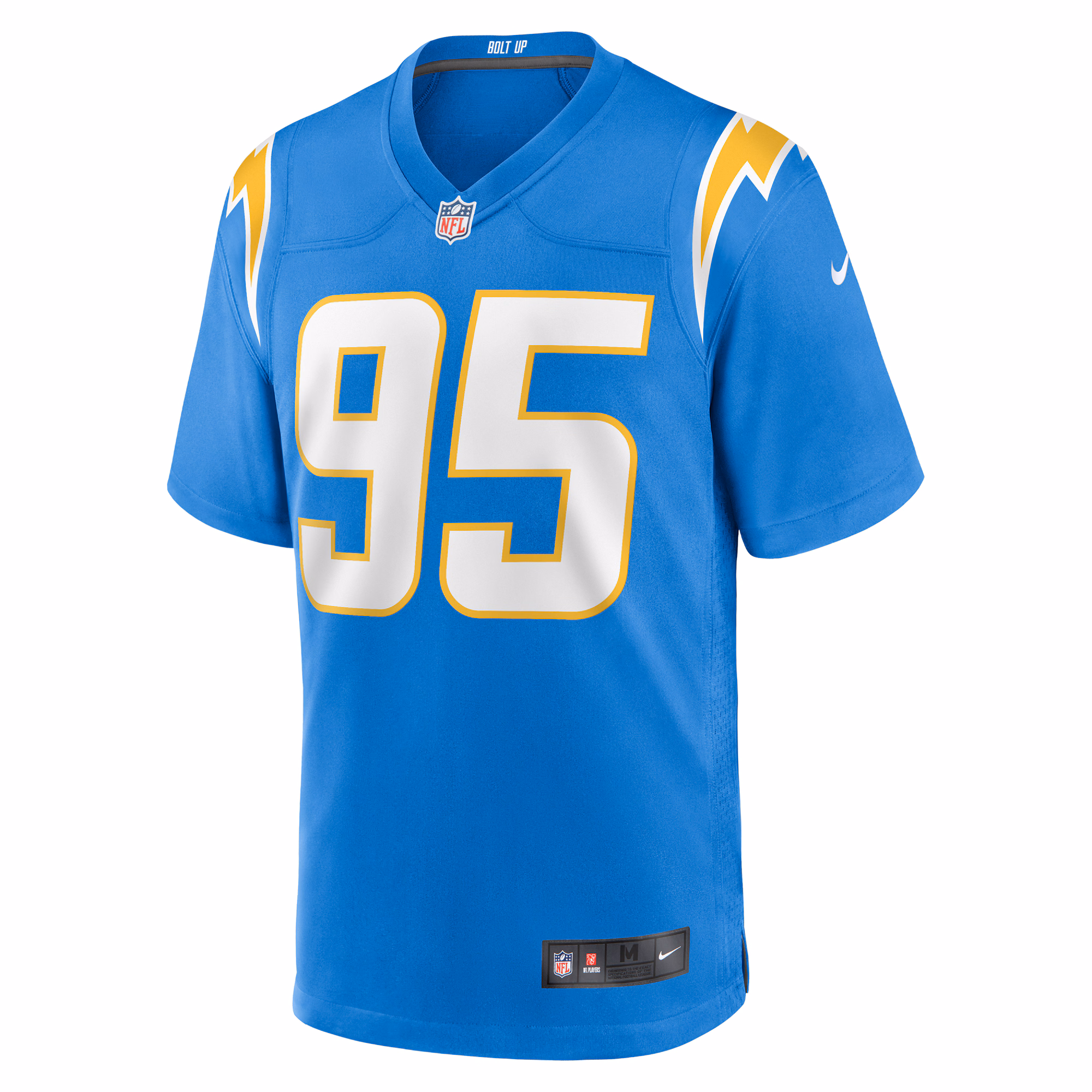 Nicholas Williams Los Angeles Chargers Team Game Jersey -  Powder Blue