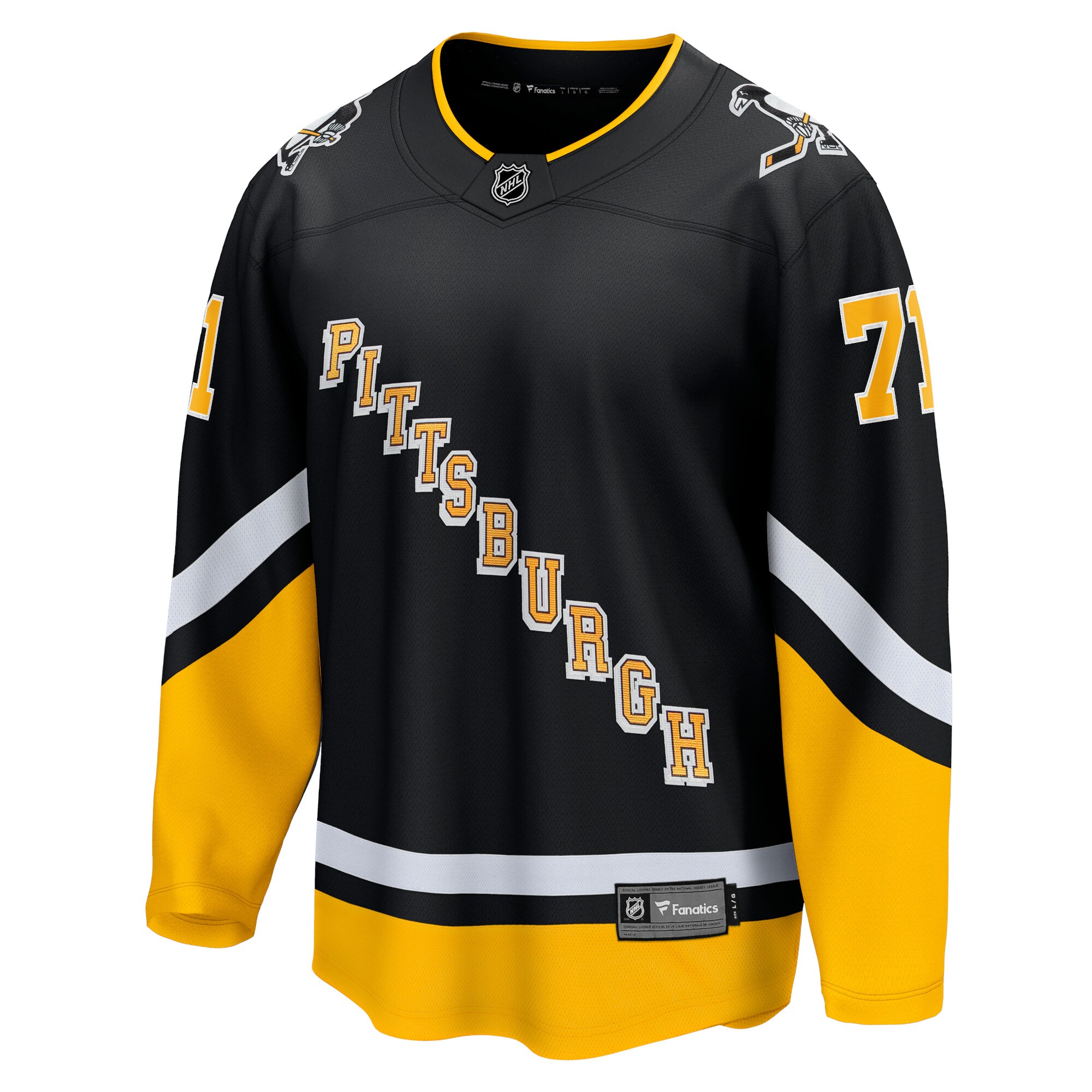 Evgeni Malkin Pittsburgh Penguins 2021/22 Alternate Premier Breakaway Player Jersey - Black