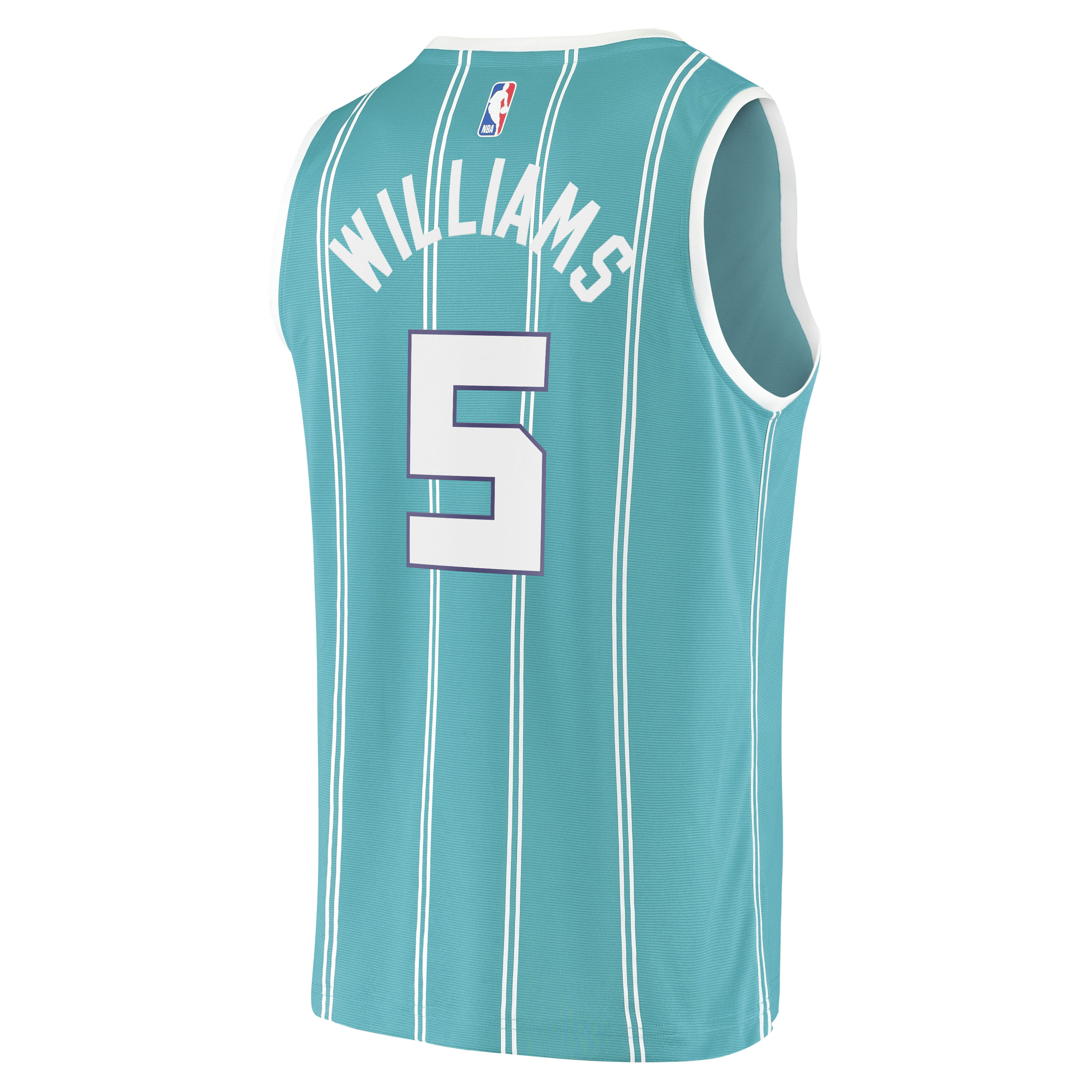 Mark Williams Charlotte Hornets  Youth 2022 NBA Draft First Round Pick Fast Break Replica Jersey - Icon Edition - Teal