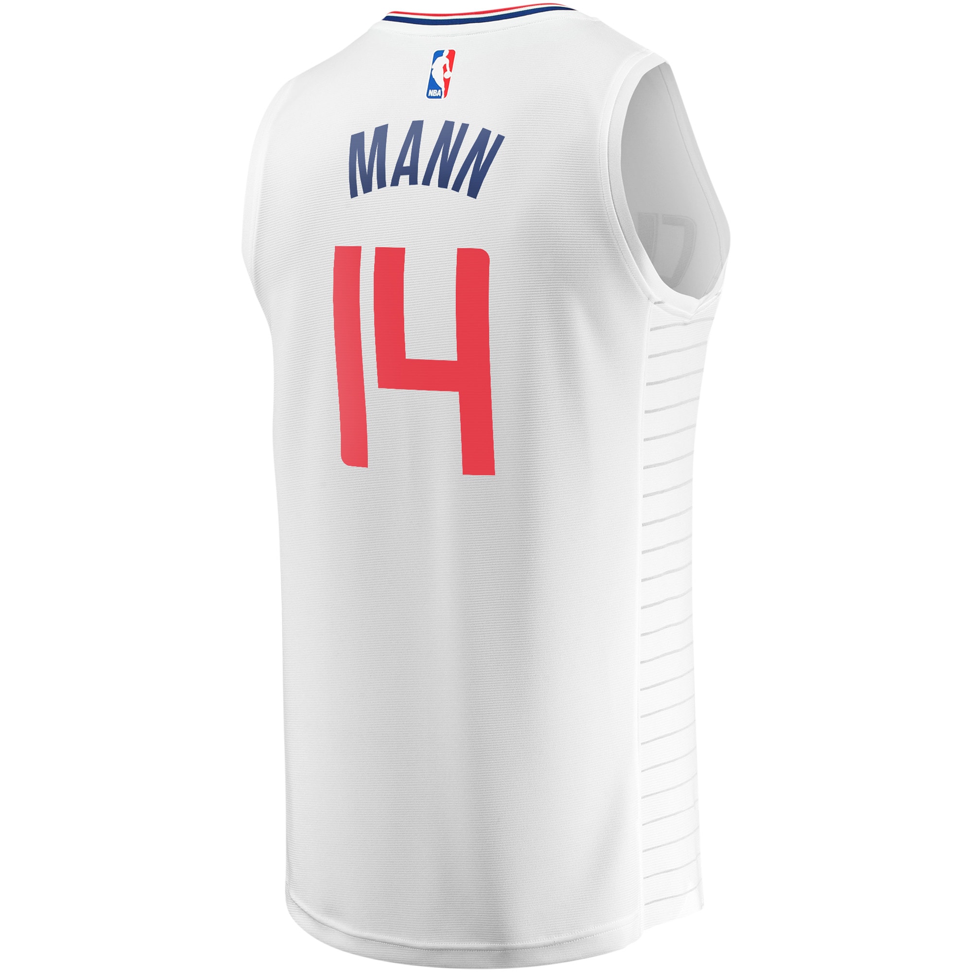 Terance Mann LA Clippers  Youth Fast Break Player Jersey - Association Edition - White