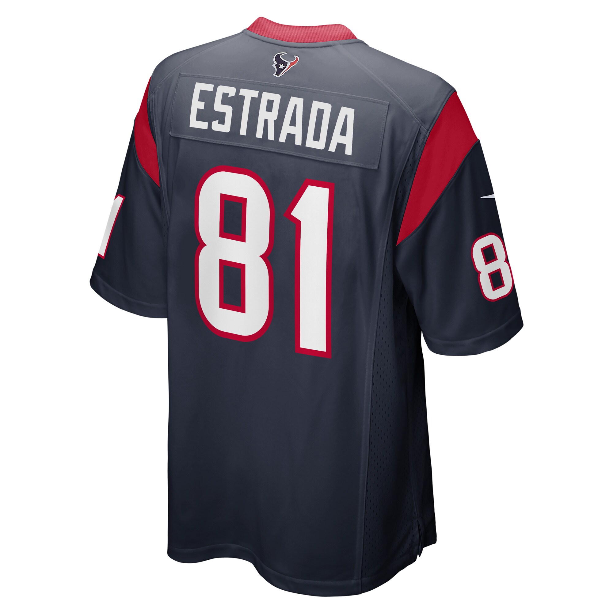 Drew Estrada Houston Texans  Game Player Jersey - Navy