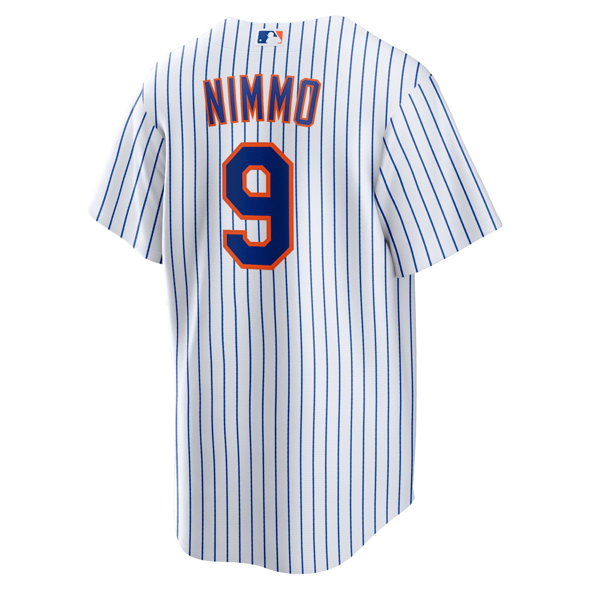 Men's New York Mets Brandon Nimmo  White Home Official Replica Player Jersey