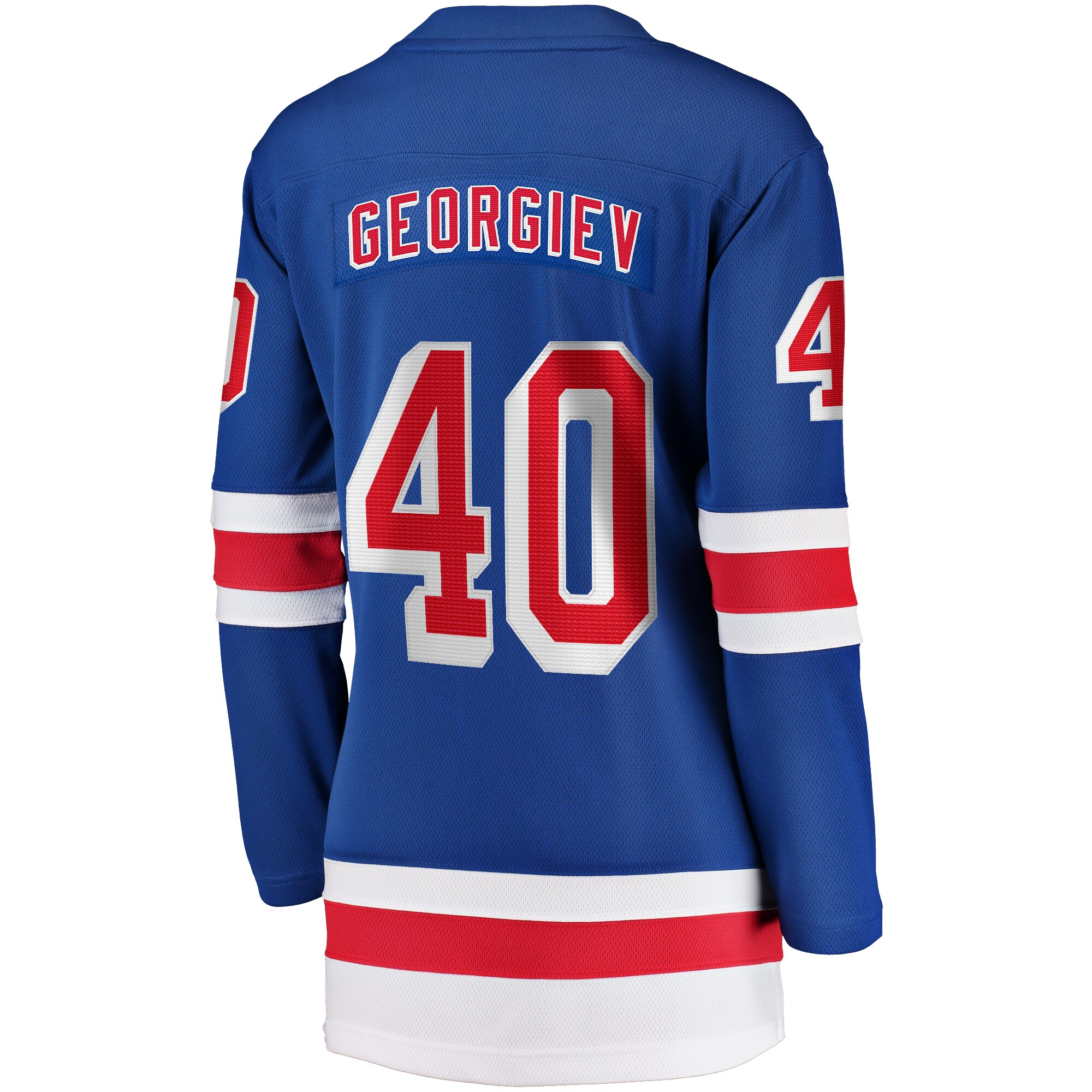 Alexandar Georgiev New York Rangers Women's Home Breakaway Player Jersey - Blue